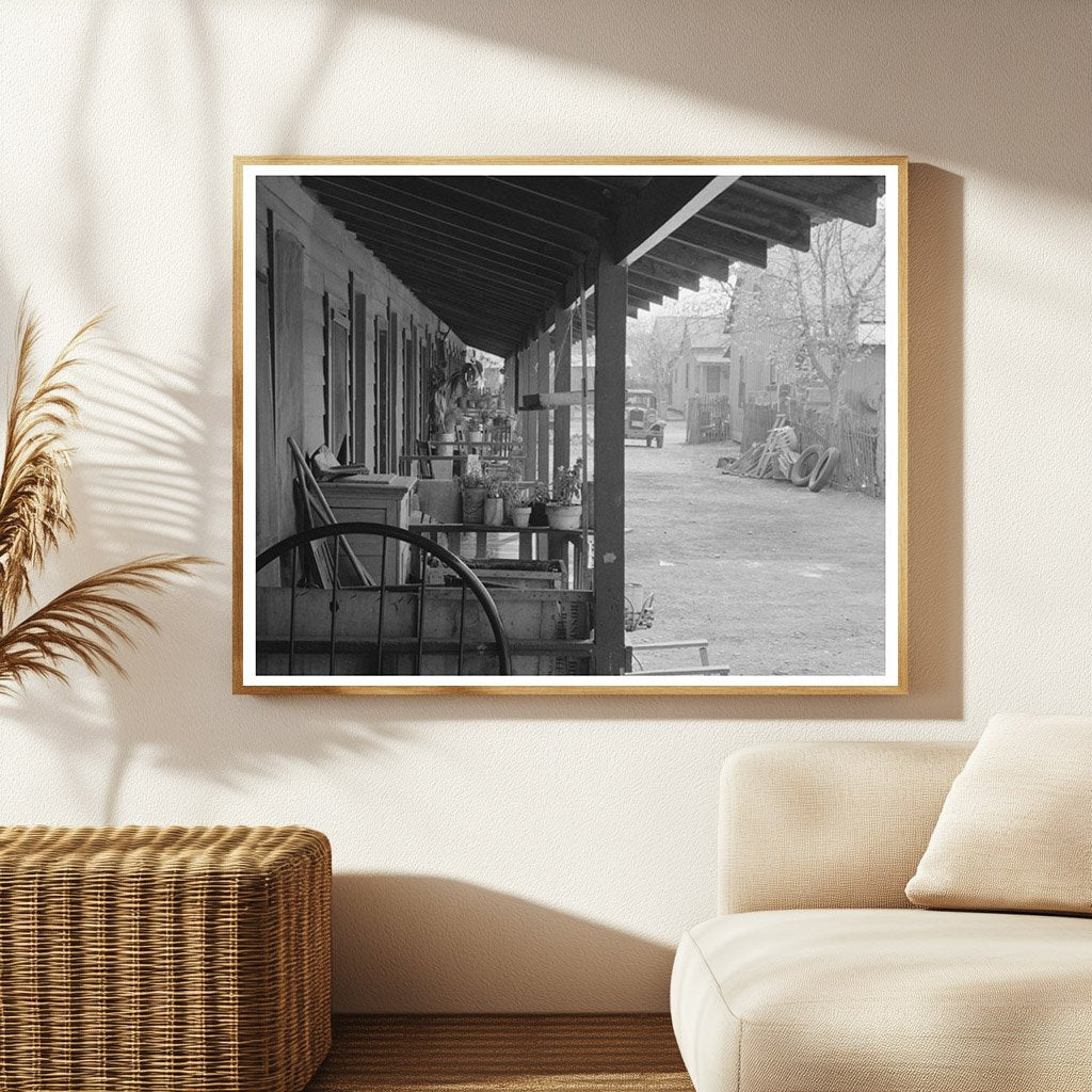 Mexican Houses and Corral in San Antonio Texas 1939