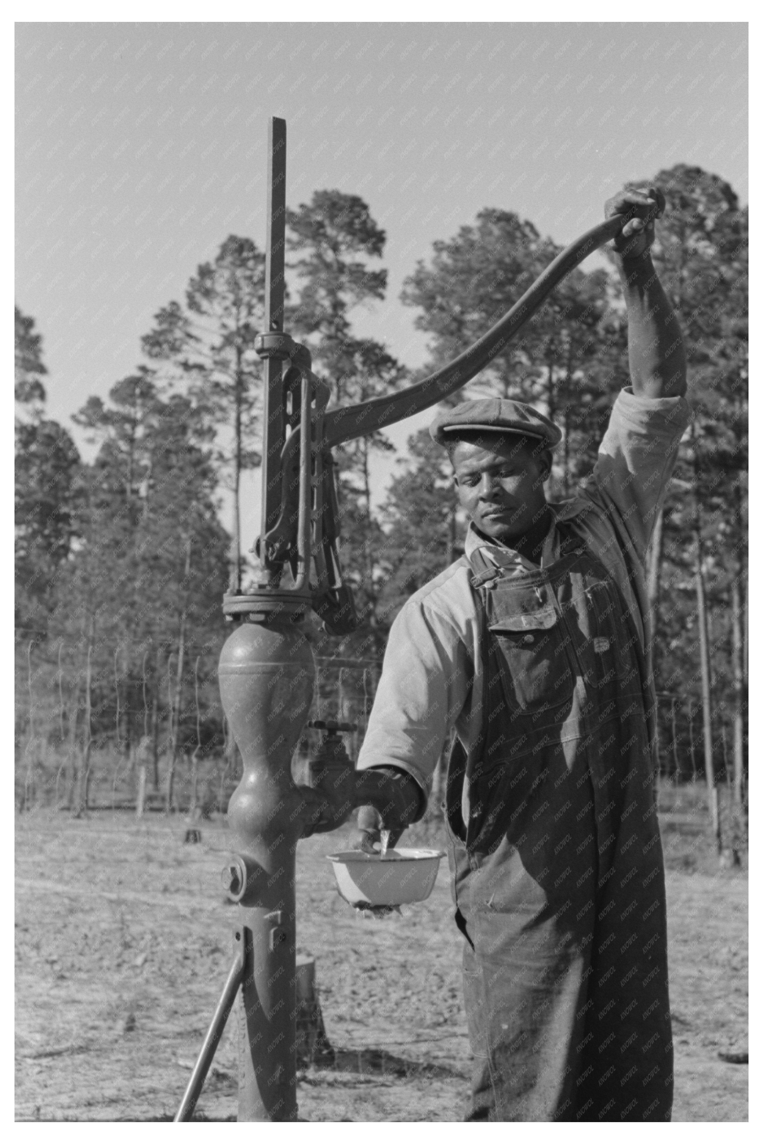 Water Pumping at Sabine Farms Marshall Texas 1939