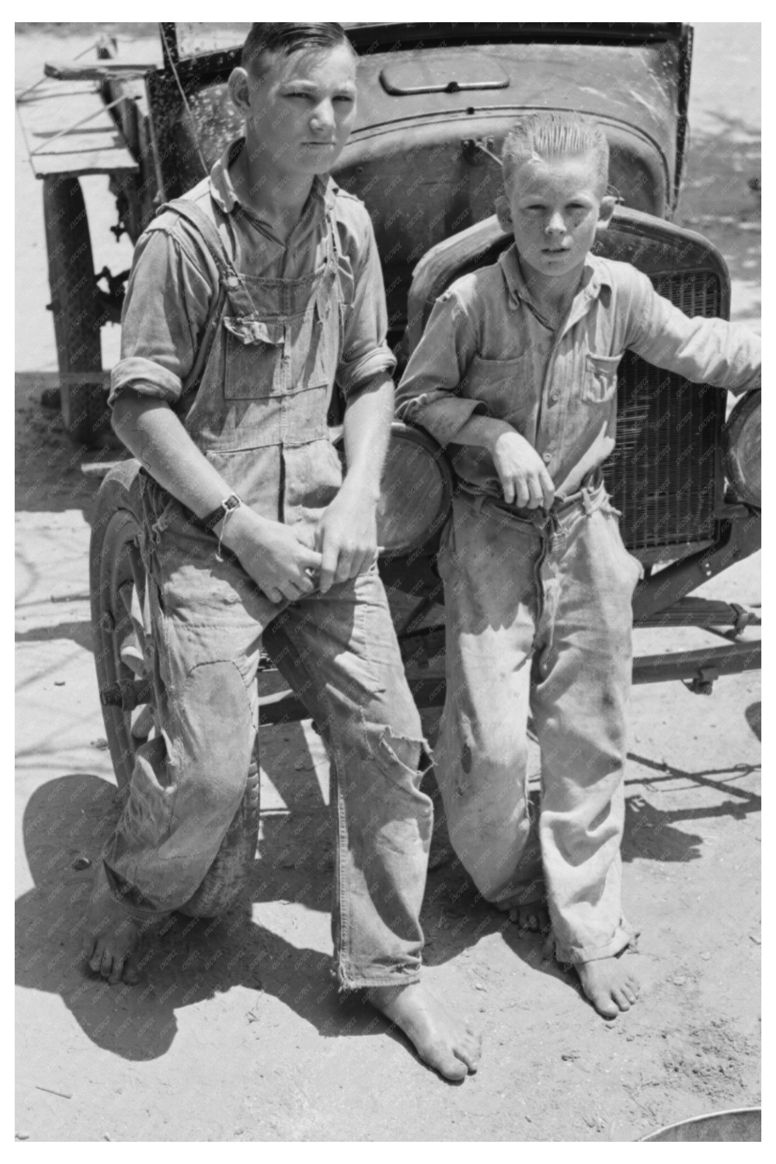 Sons of Agricultural Laborers Muskogee County 1939