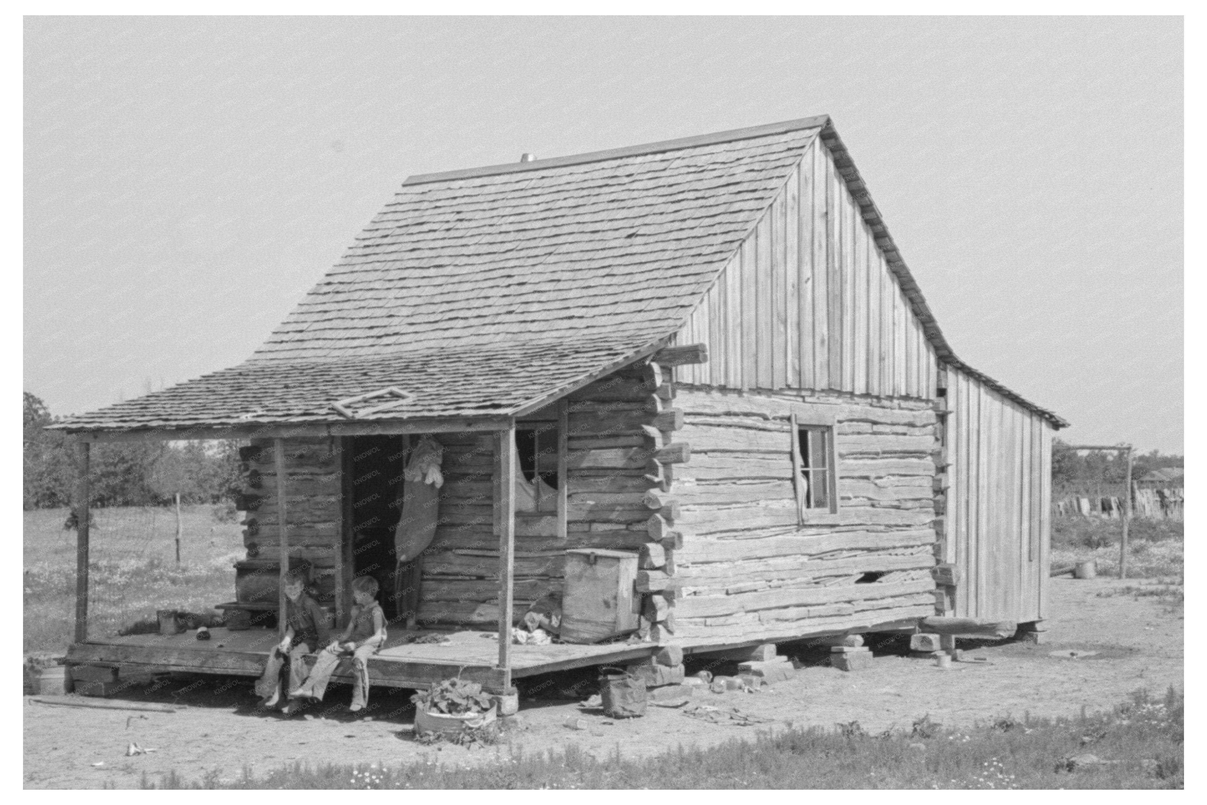 Home of Agricultural Laborers Sequoyah County Oklahoma 1939