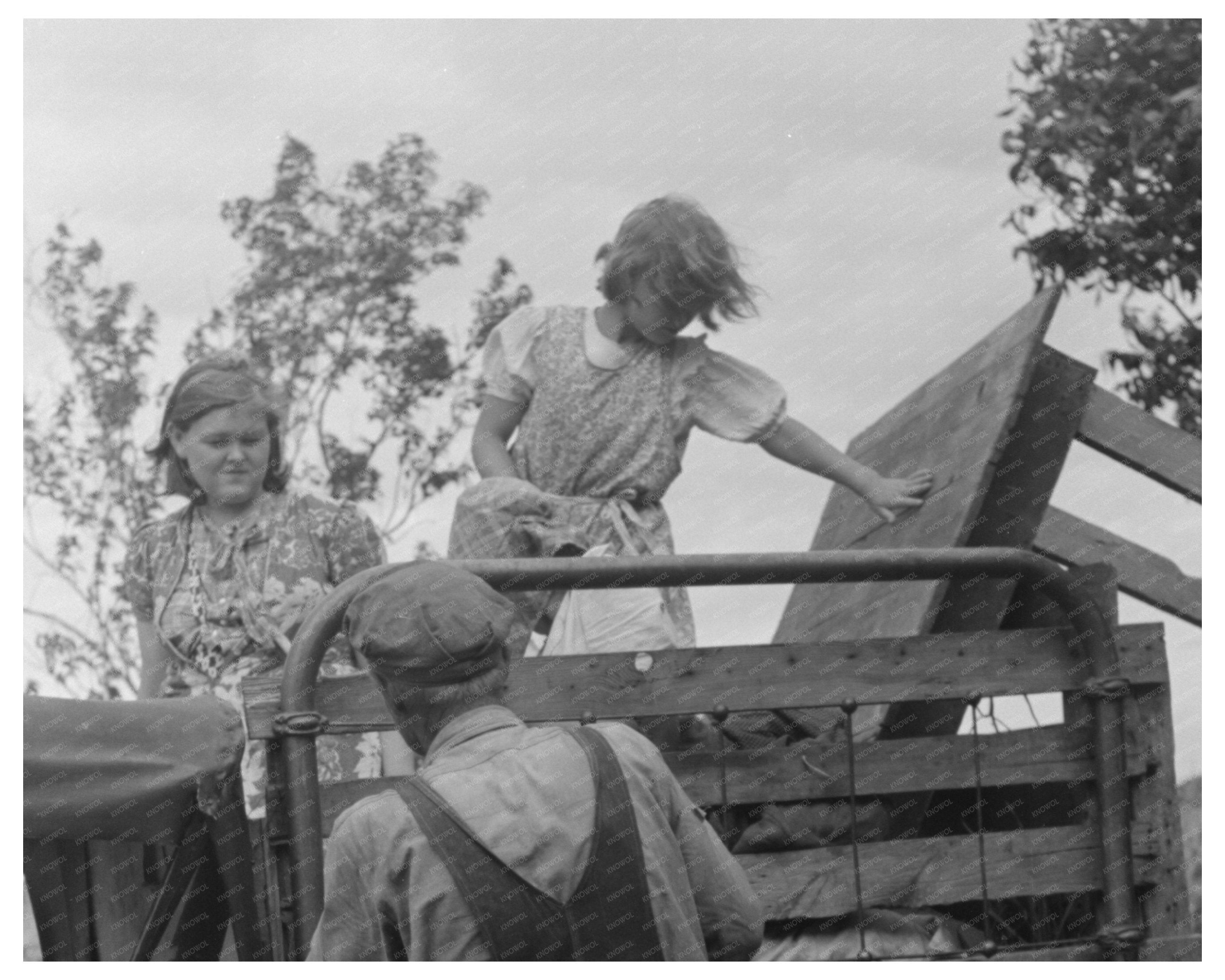 Muskogee Oklahoma Trip Preparations July 1939