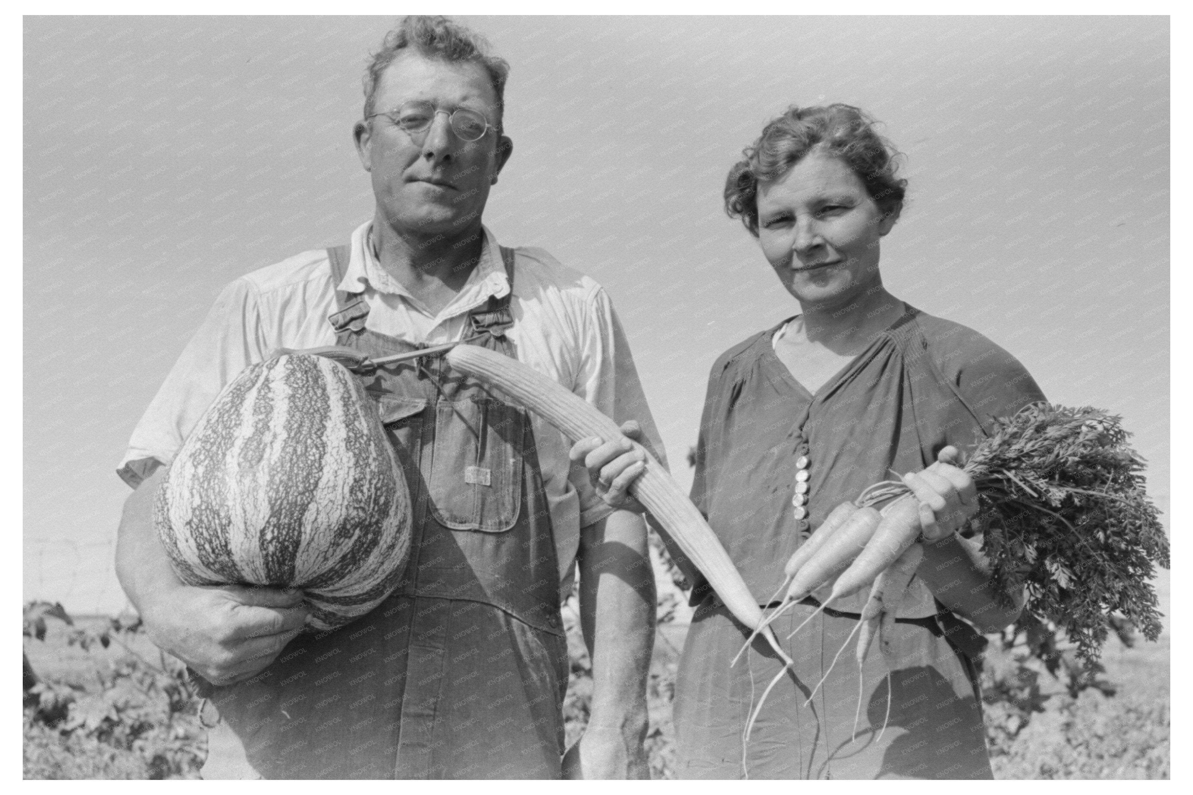Farm Security Administration Client with Kaffir Corn 1939