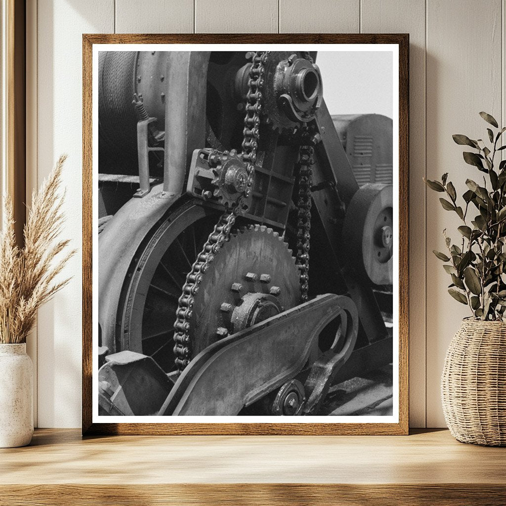 Cable Tool Machinery for Oil Drilling Oklahoma 1939