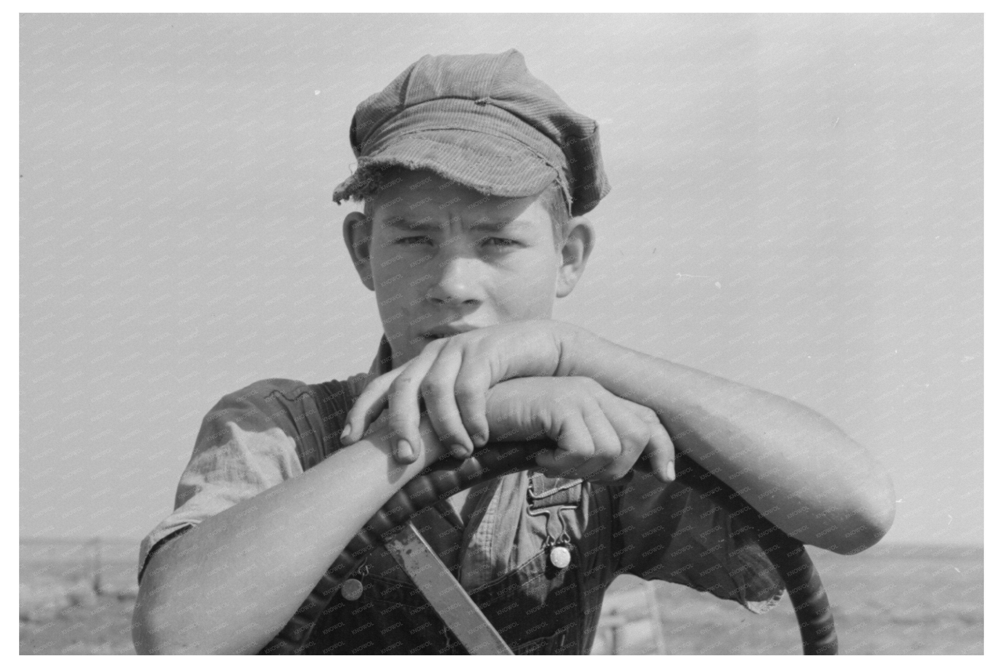 Farm Security Administration Son Sheridan County Kansas 1939
