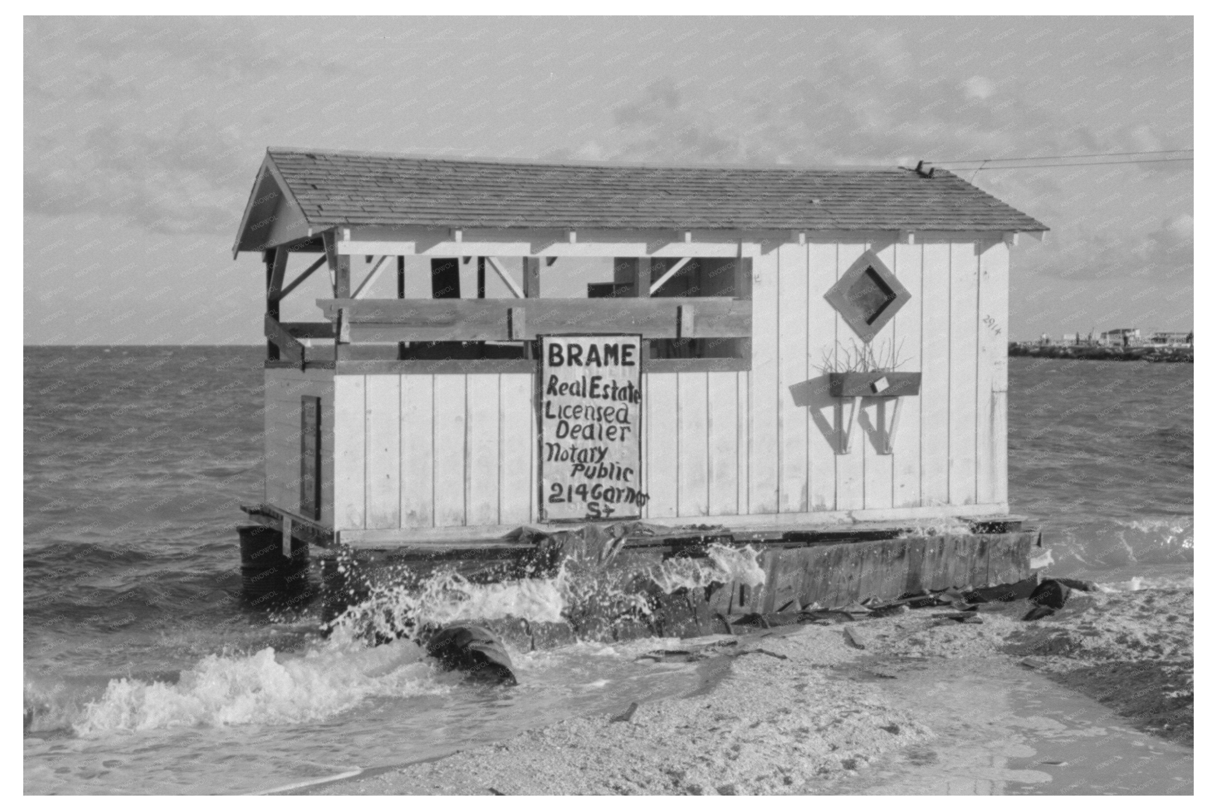 North Beach Real Estate Office Corpus Christi 1939
