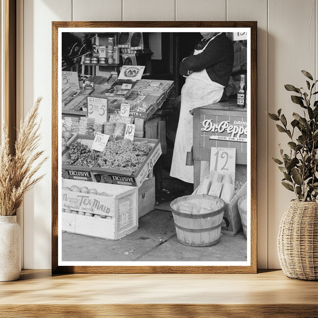 Market Square Storefront Waco Texas 1939