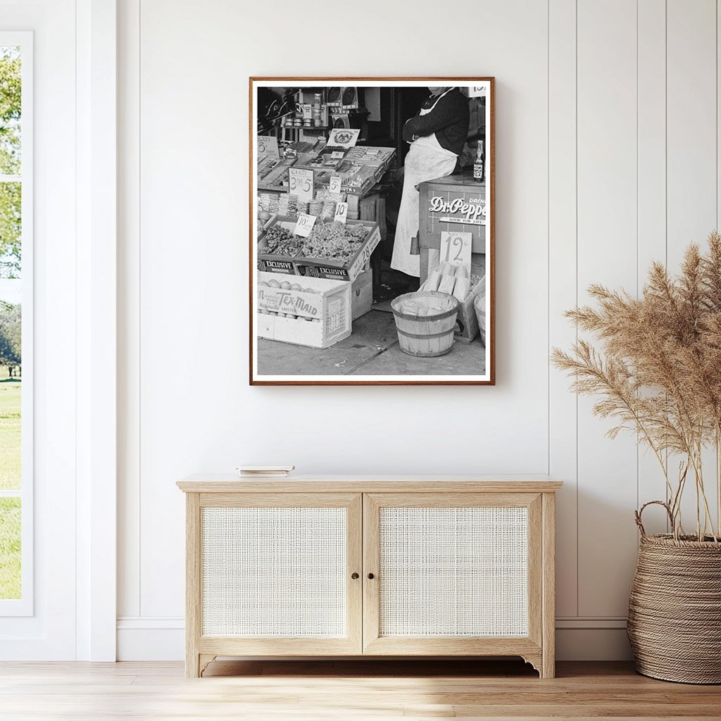 Market Square Storefront Waco Texas 1939