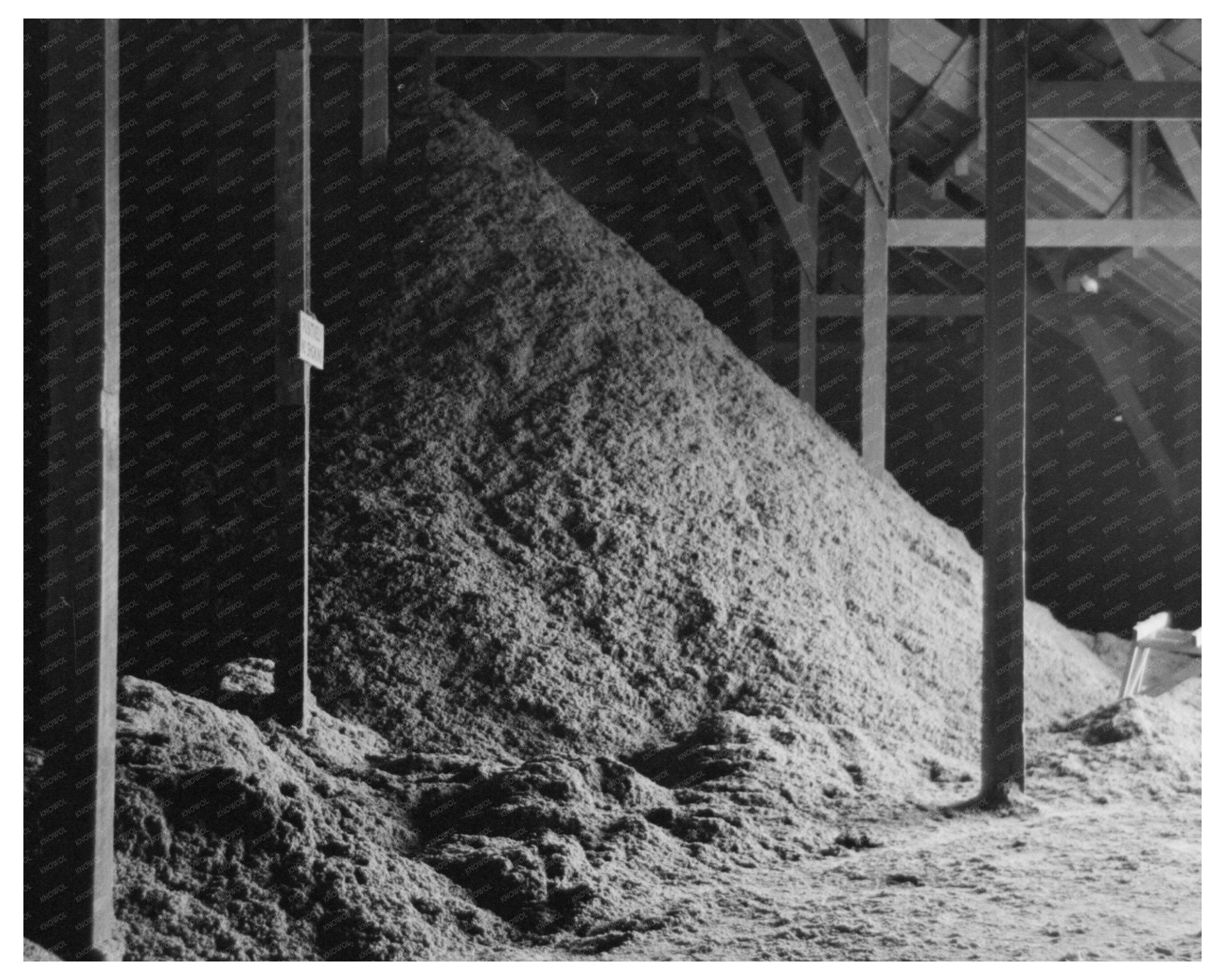 Cotton Seed Hulls from Waco Texas November 1939