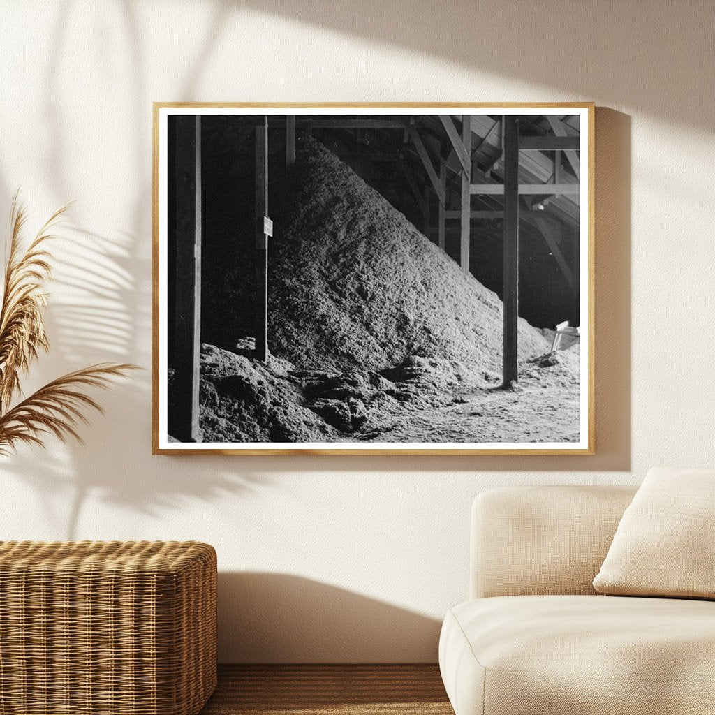 Cotton Seed Hulls from Waco Texas November 1939