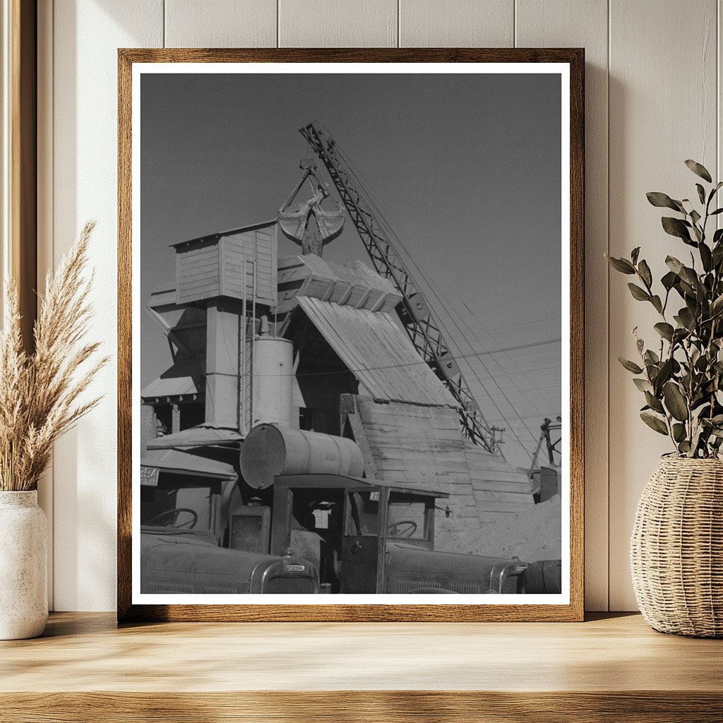 Oklahoma City Concrete Mixing Plant January 1944
