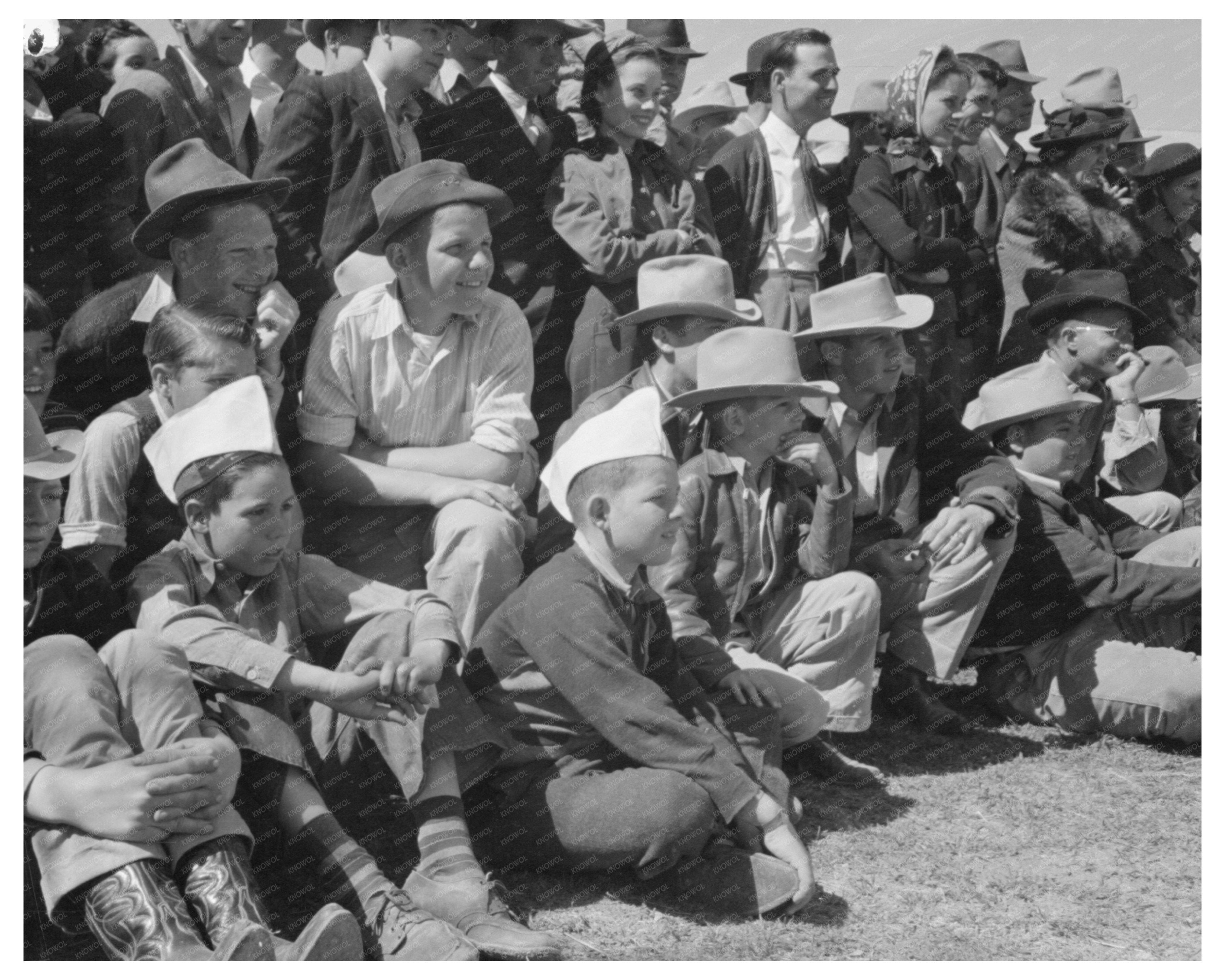San Angelo Fat Stock Show 1940 Sideshow Escape Performance