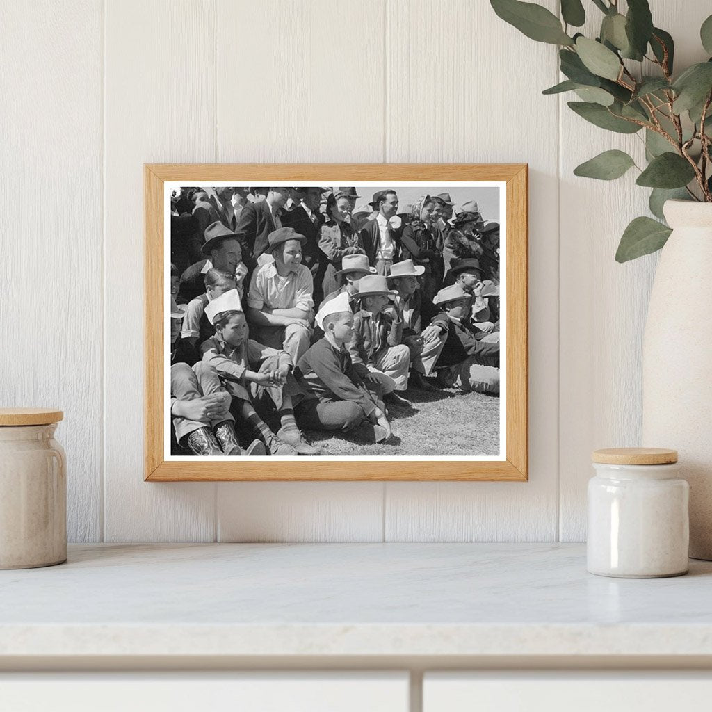 San Angelo Fat Stock Show 1940 Sideshow Escape Performance