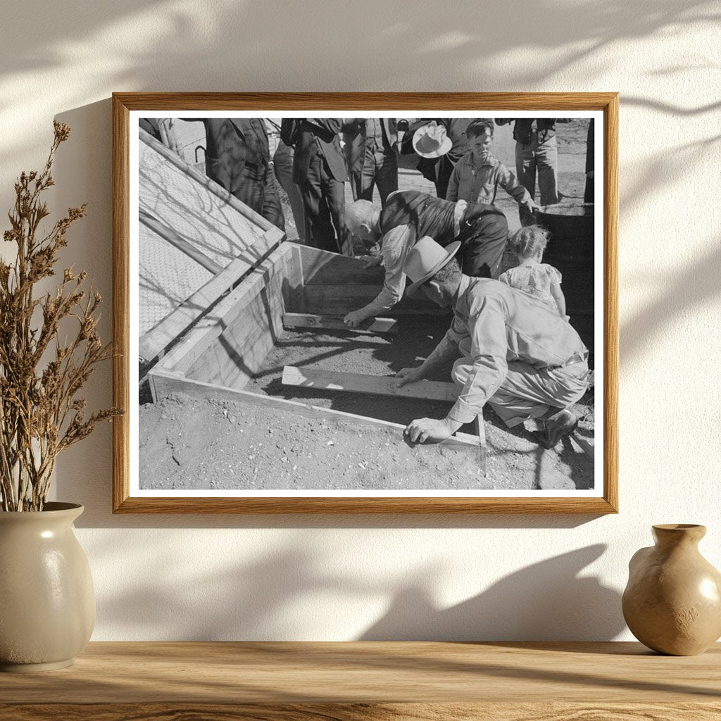 Farm Security Administration Supervisor in San Angelo 1940