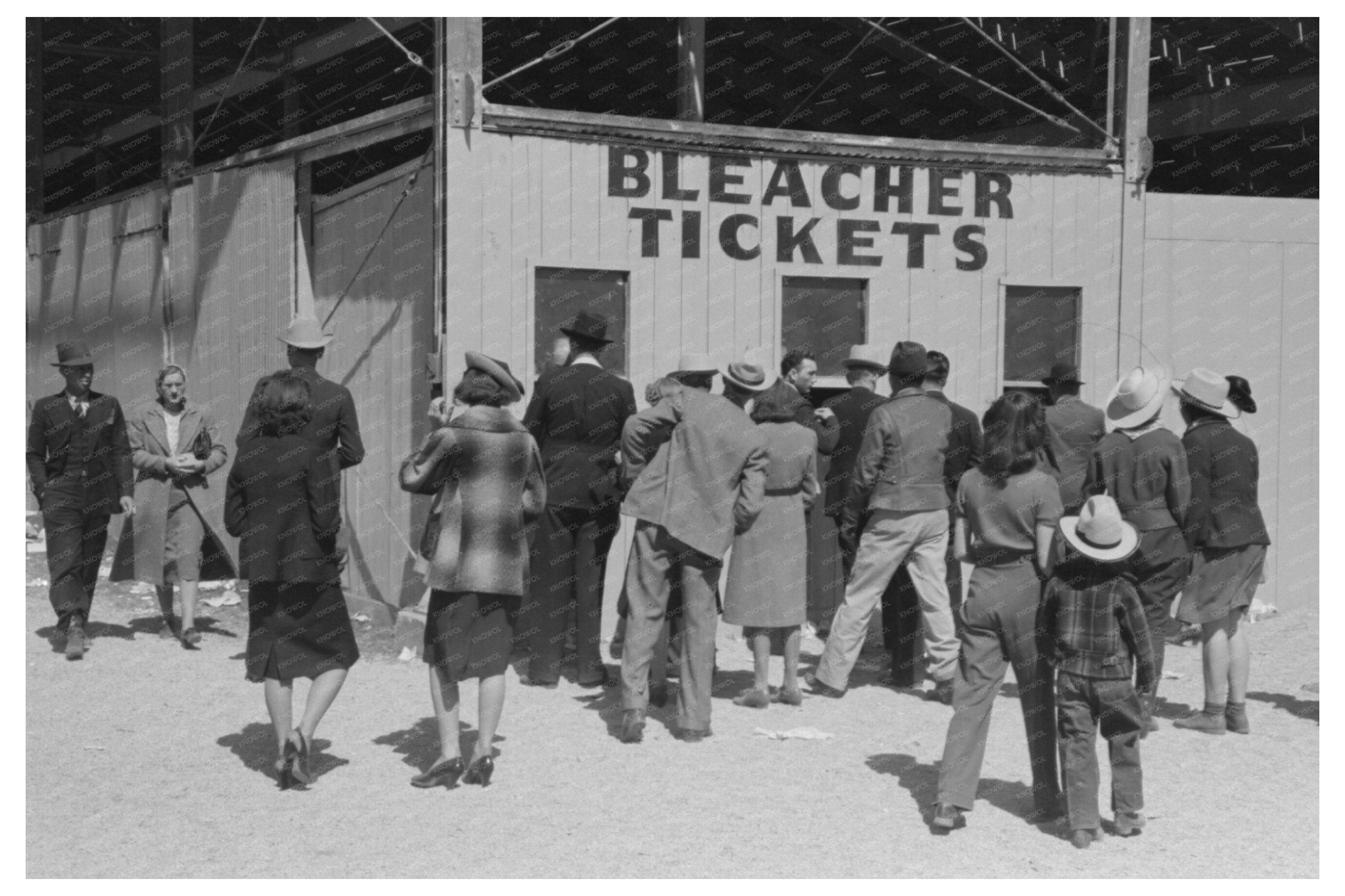 San Angelo Fat Stock Show Rodeo Ticket Sales 1940