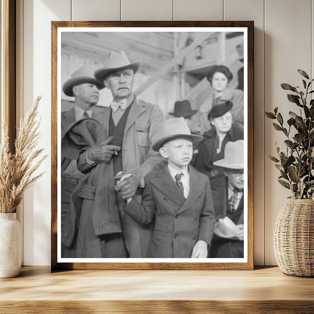 West Texas Cattleman at San Angelo Stock Show 1940
