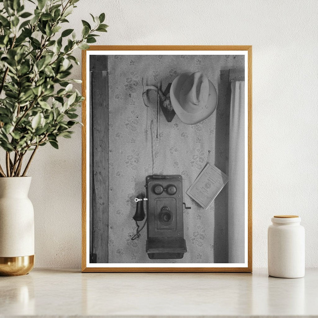 Kimble County Texas Home Interior March 1940