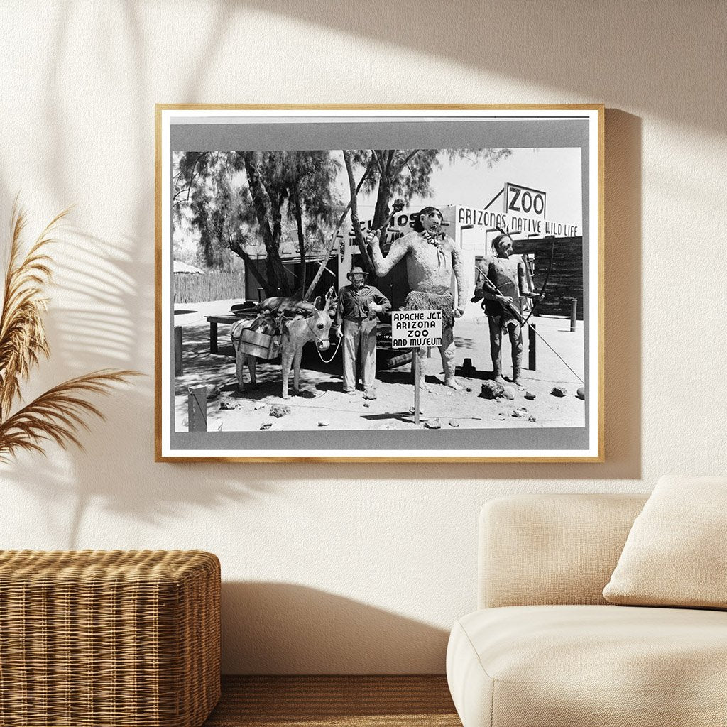 This vintage image from April 1940 features three