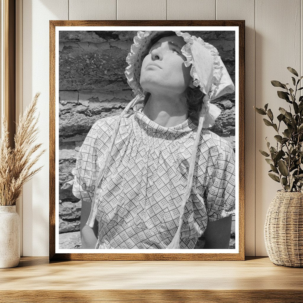 Mrs. Whinery Searches for Rain Clouds in Pie Town 1940