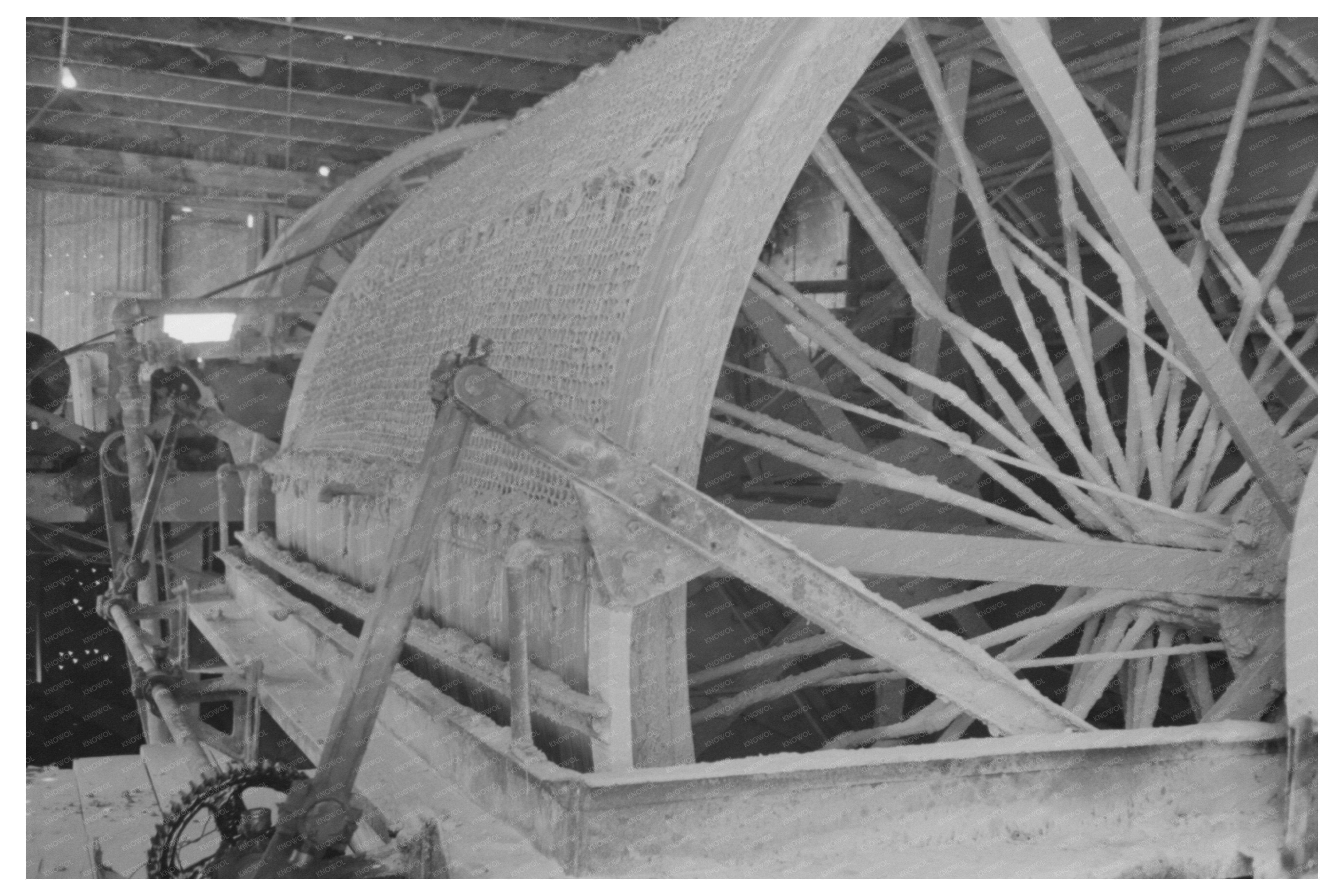 Rotary Vacuum Filter for Gold Extraction 1940 Mogollon NM