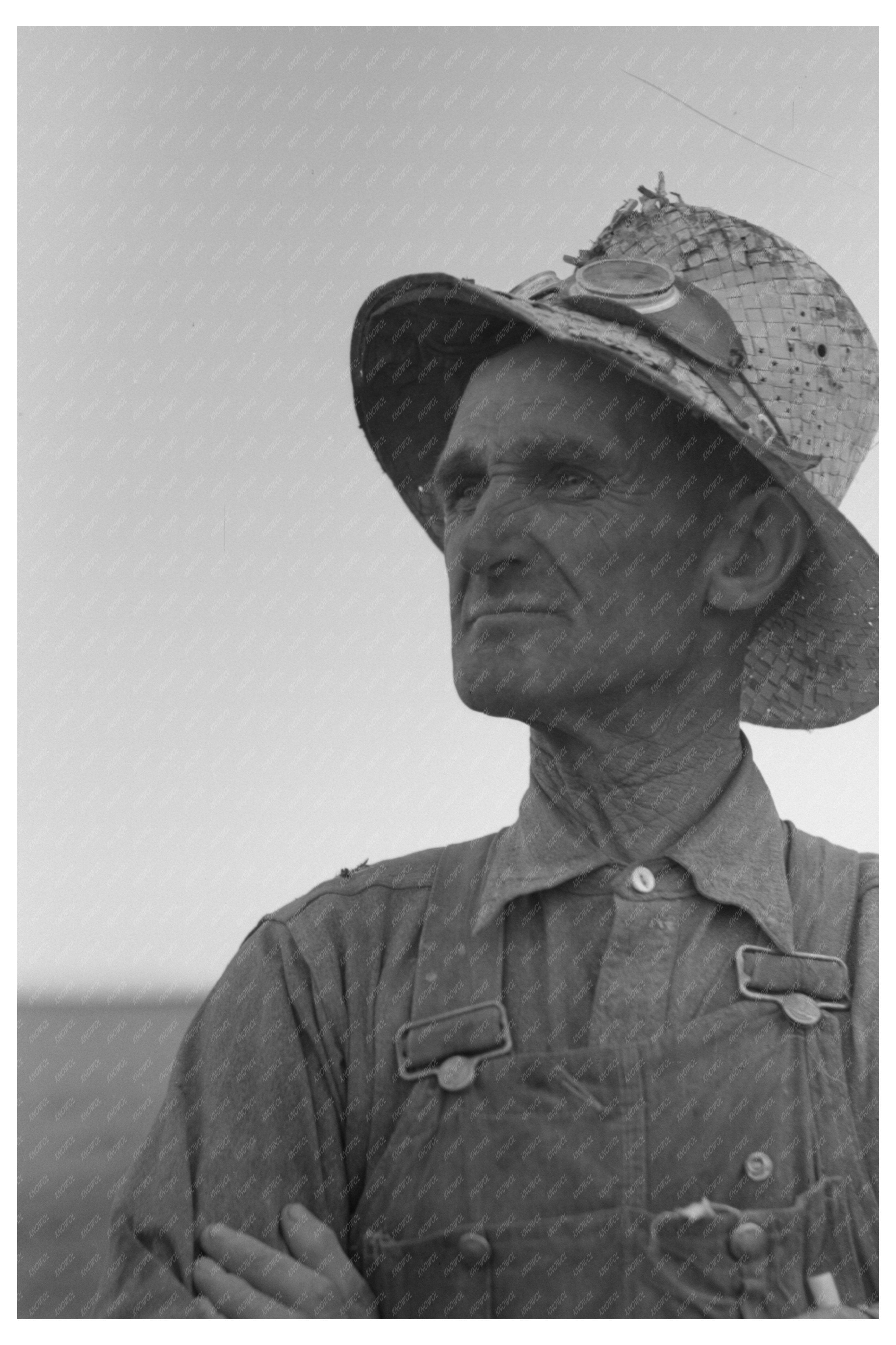 Mormon Dry Farmer in Oneida County Idaho July 1940