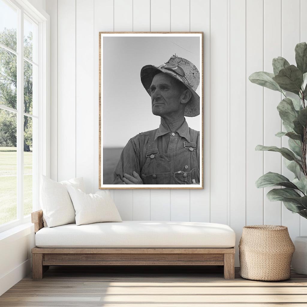 Mormon Dry Farmer in Oneida County Idaho July 1940