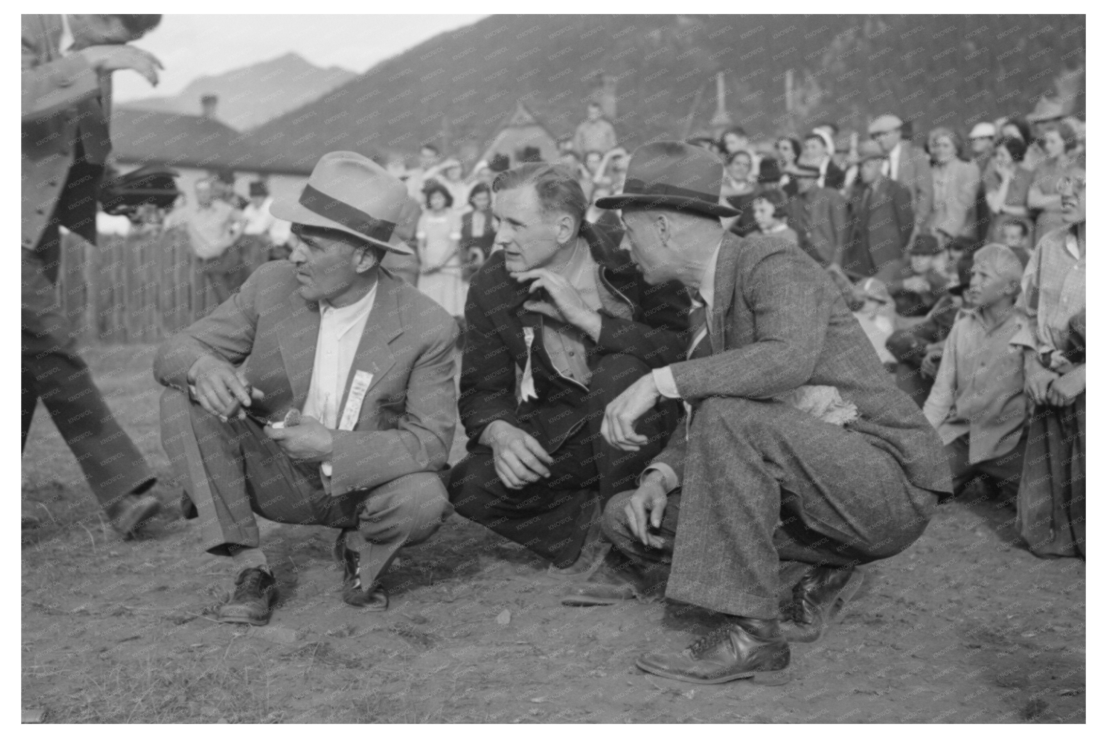 Judges at Silverton Labor Day Miners Contest 1940