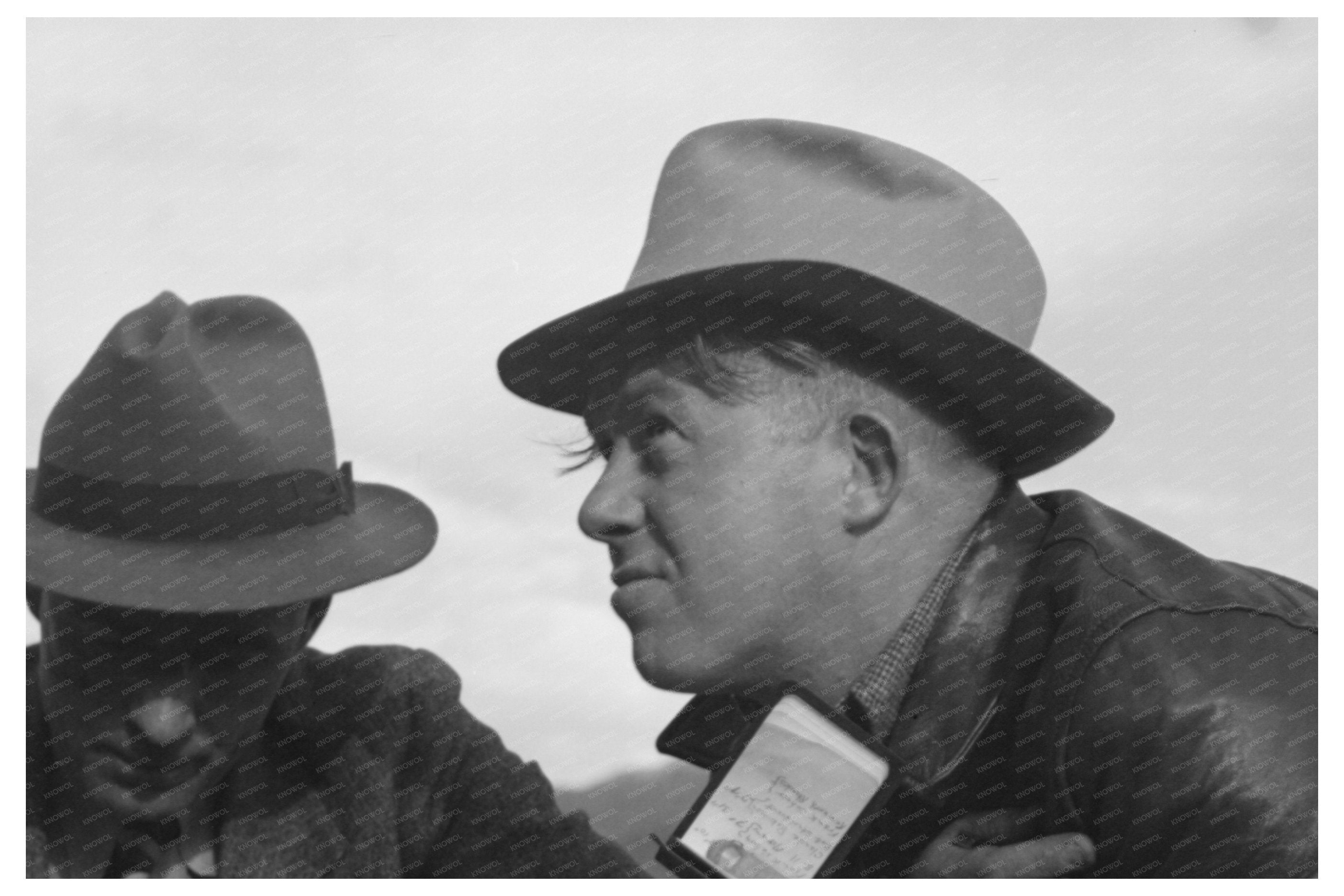 Judges at Miners Contest Silverton Colorado 1940