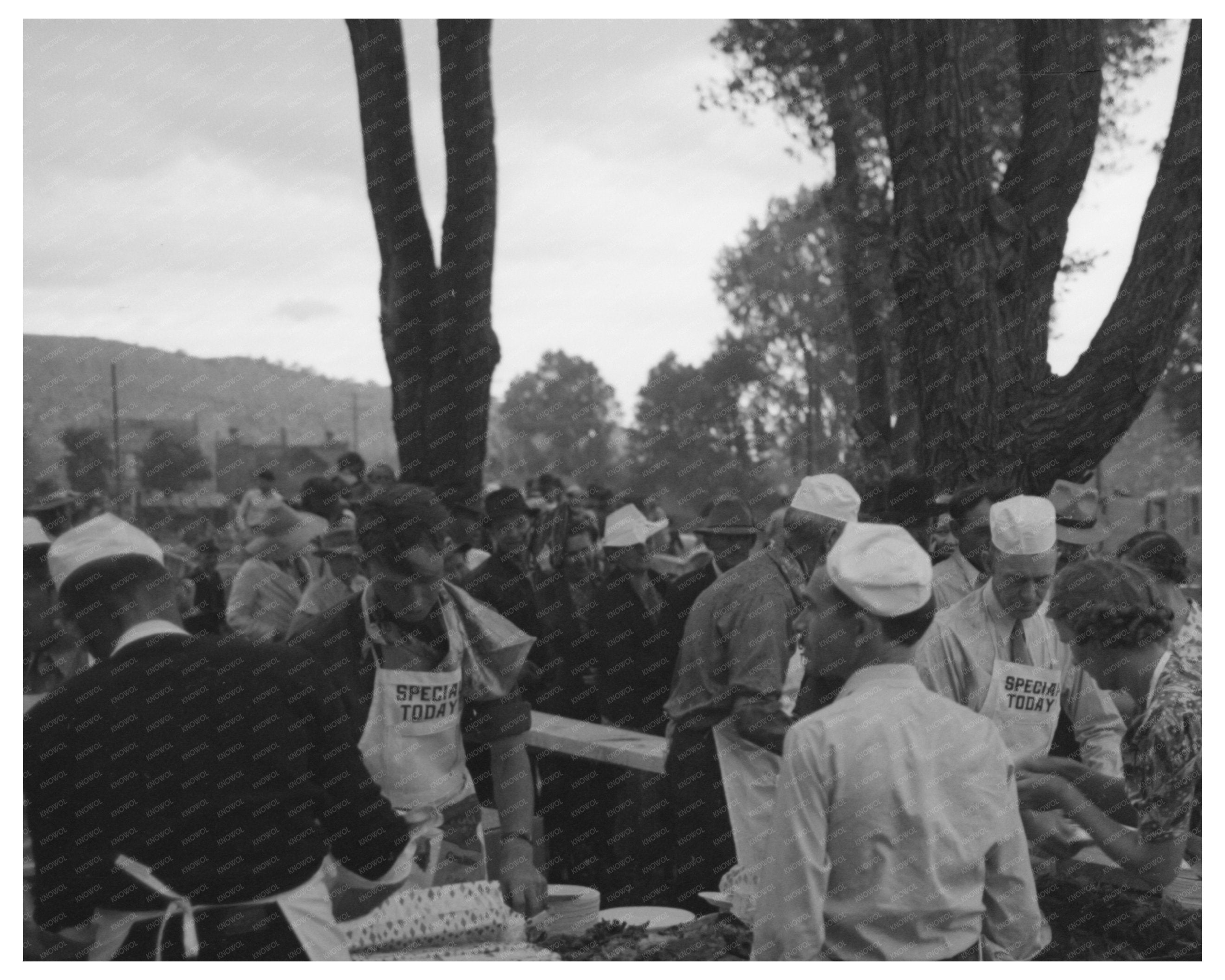 1944 Ridgway Colorado Community Barbecue Sandwiches