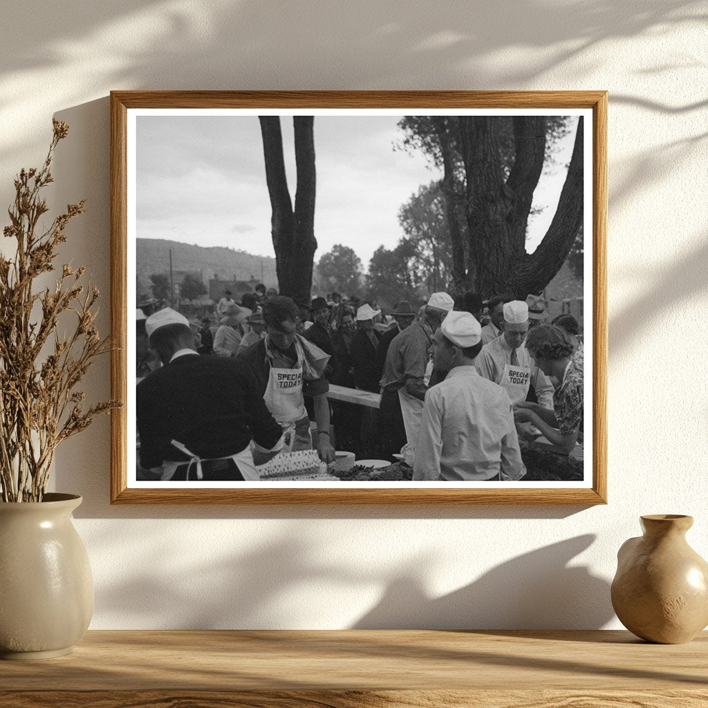 1944 Ridgway Colorado Community Barbecue Sandwiches
