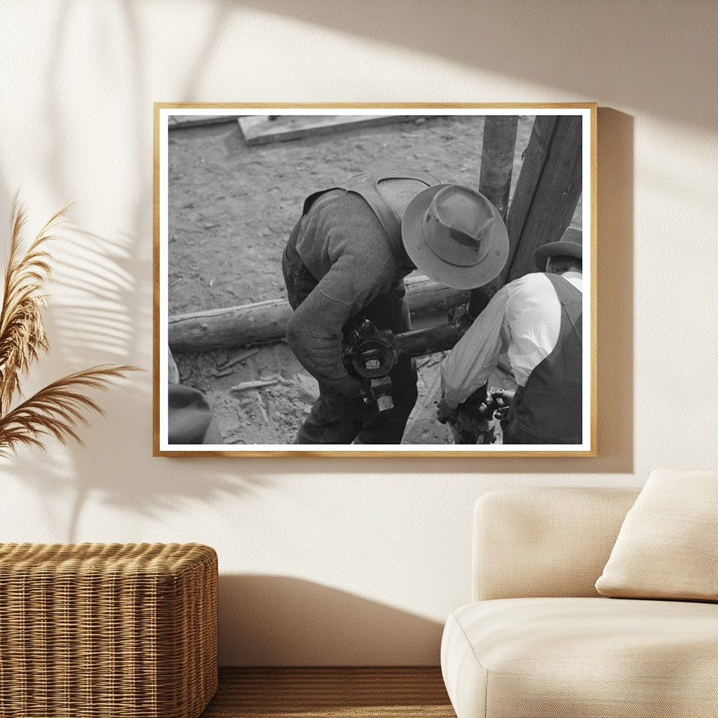 Labor Day Barbecue Gathering Ridgway Colorado 1940