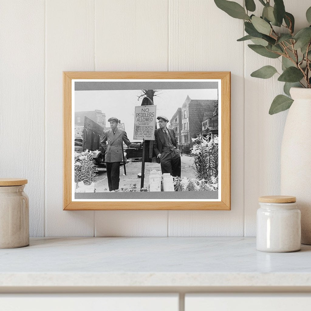 Easter Morning Peddlers on Garfield Boulevard 1941