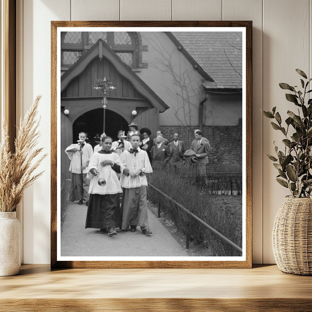 Easter Processional in South Side Chicago 1941