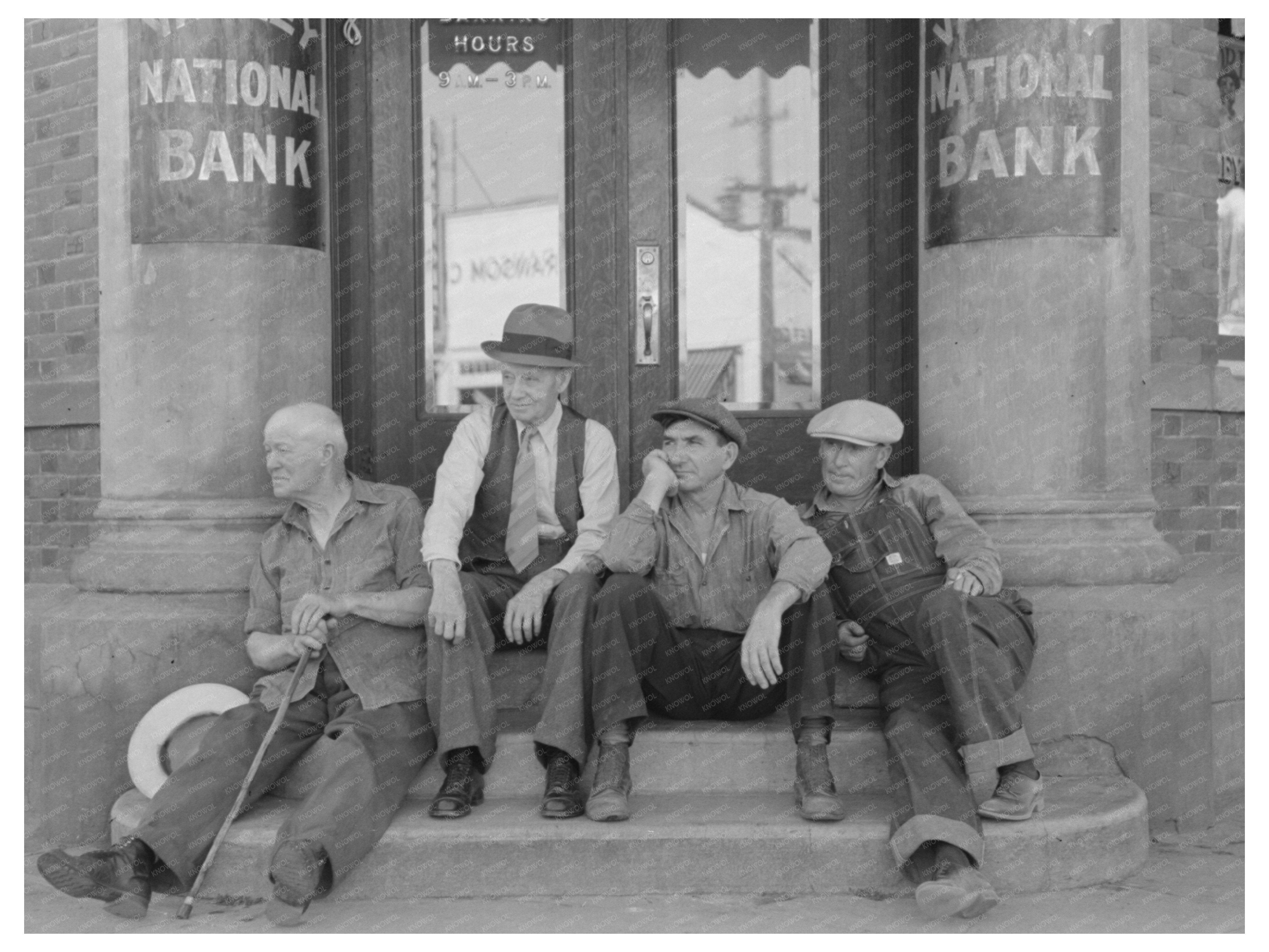 Milton Washington Bank Corner Photograph 1941
