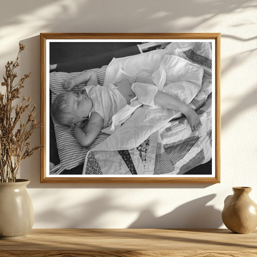 1942 Nursery School Scene at Farm Workers Community