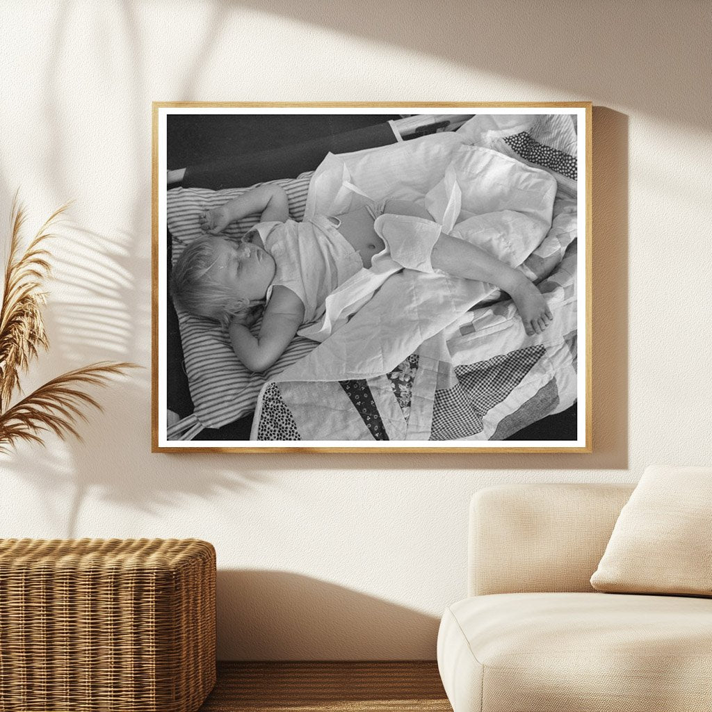 1942 Nursery School Scene at Farm Workers Community