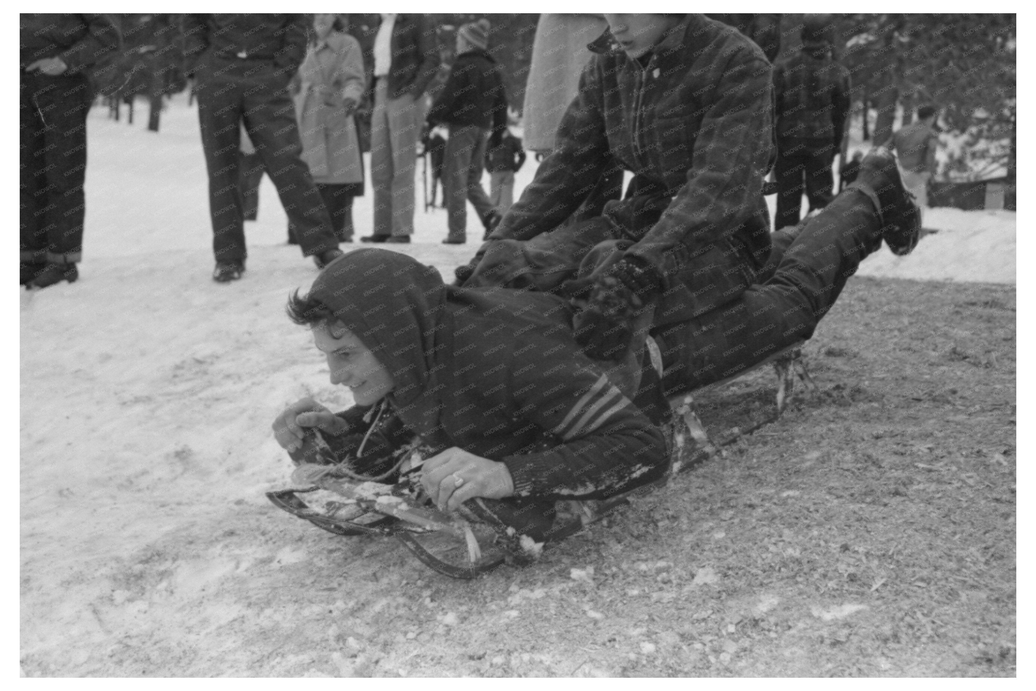 Sequoia National Park Winter Activities March 1942