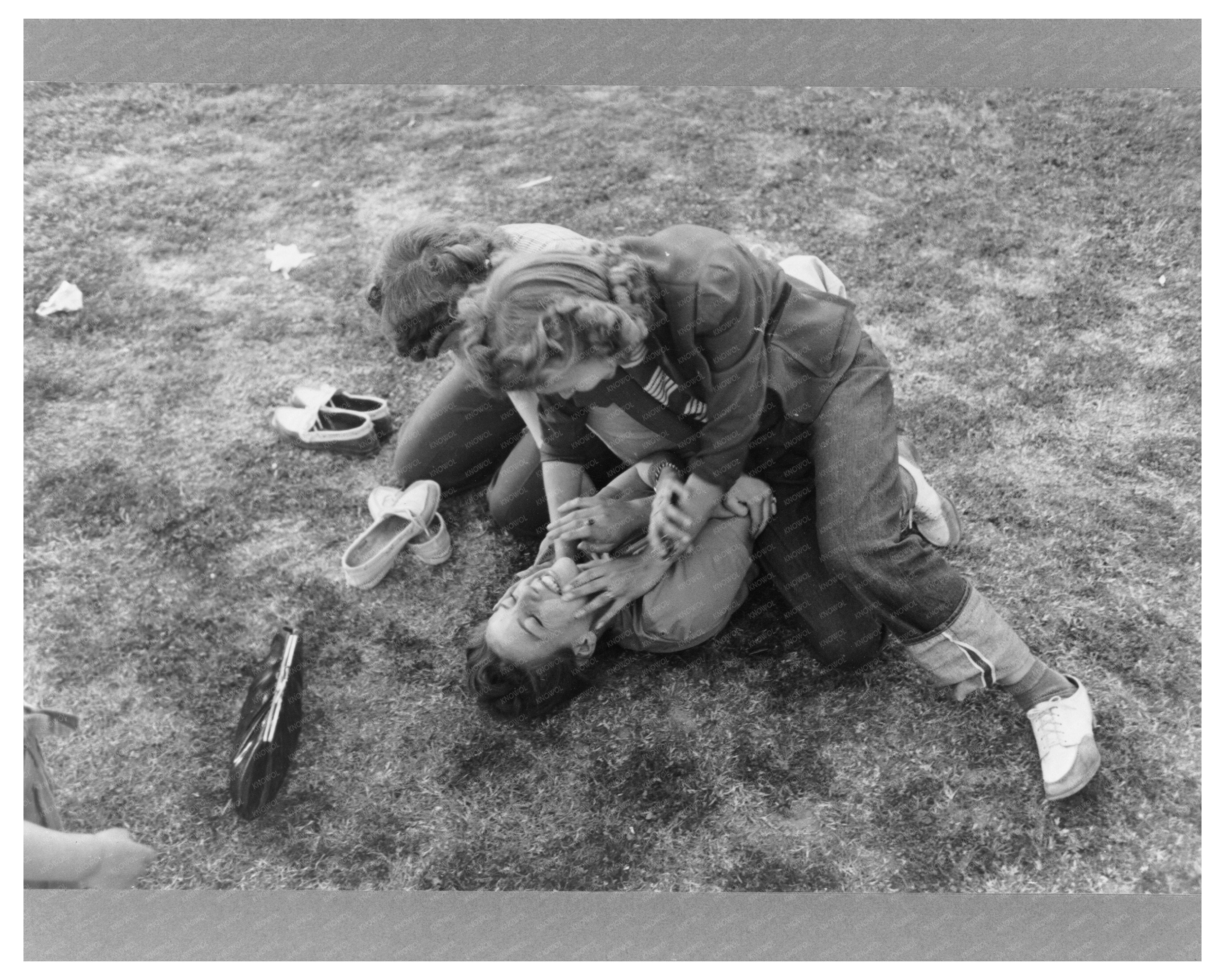 Imperial County Fair California 1942 Community Scene