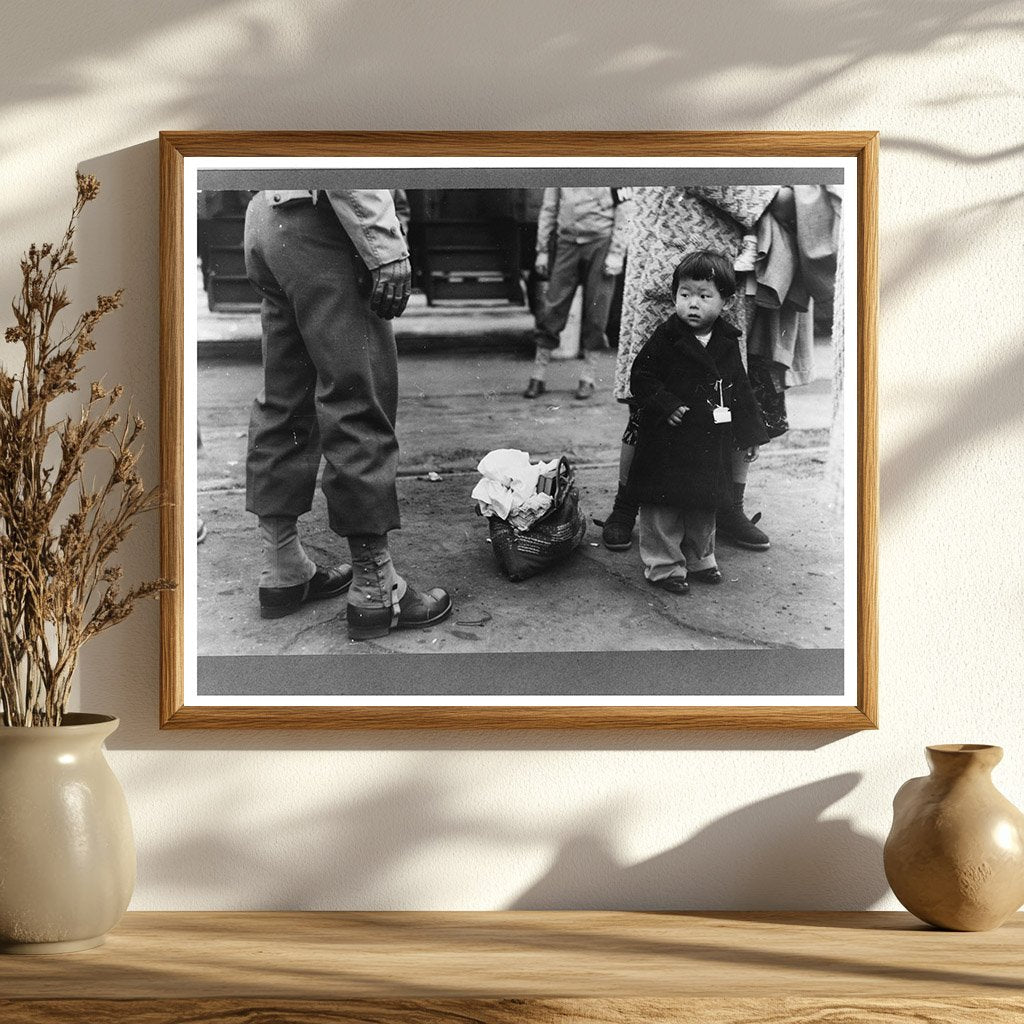 Japanese-American Family Evacuated April 1942 Los Angeles