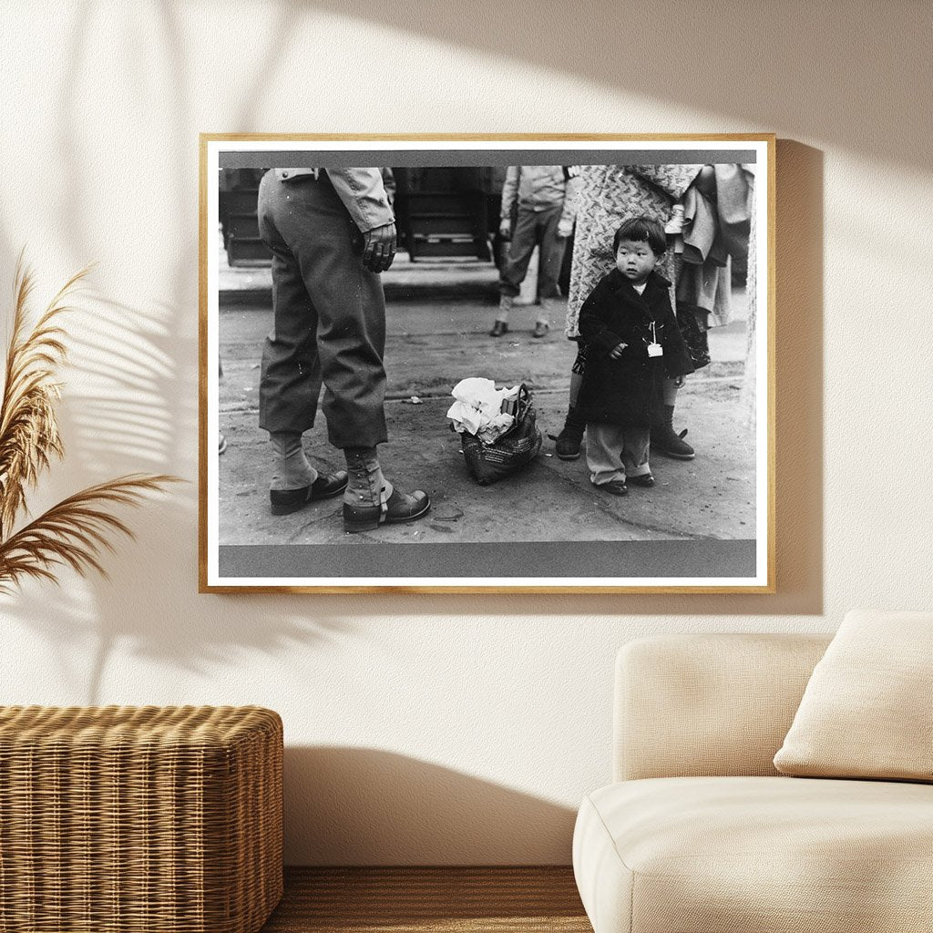 Japanese-American Family Evacuated April 1942 Los Angeles