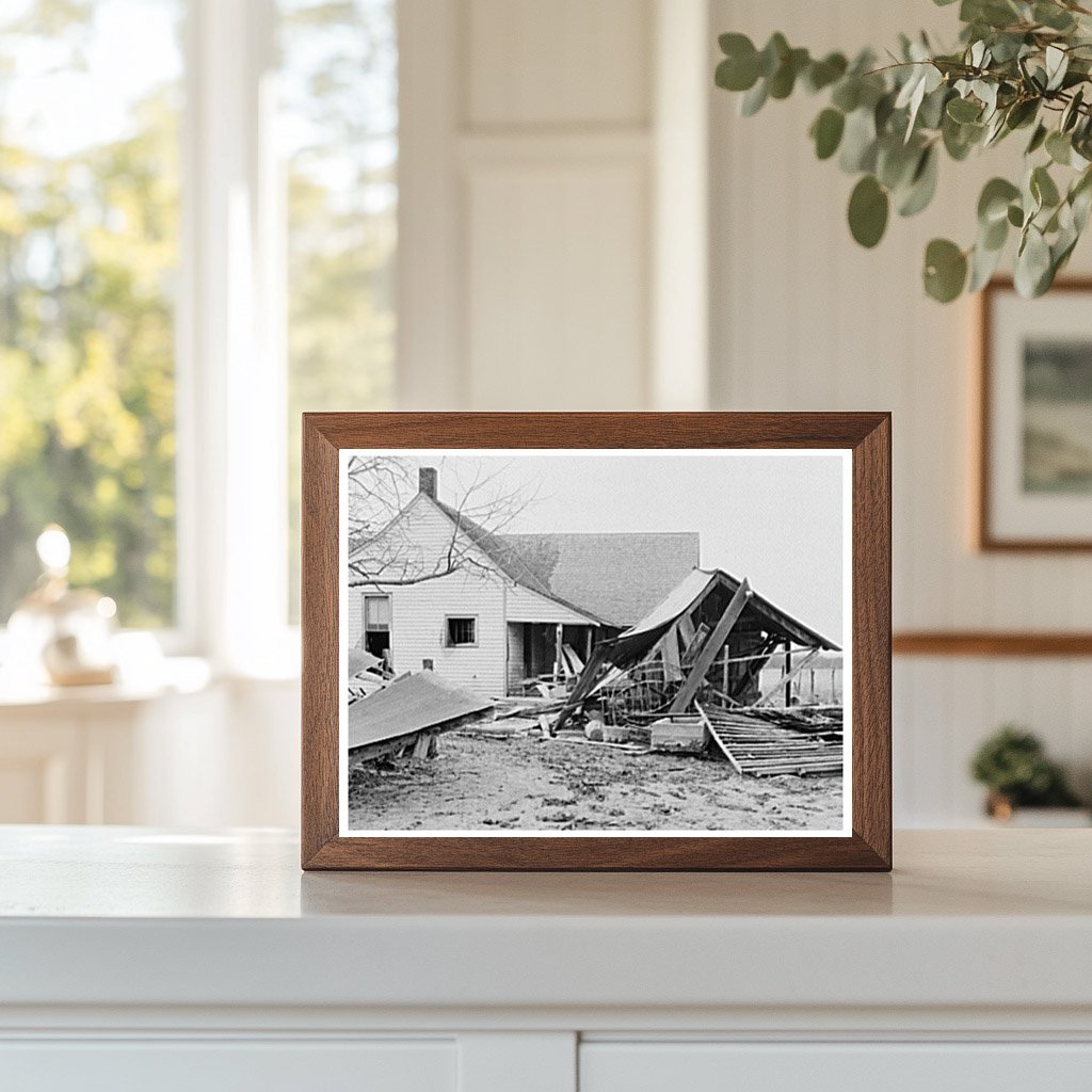 Flood Damage on Indiana Farm February 1937