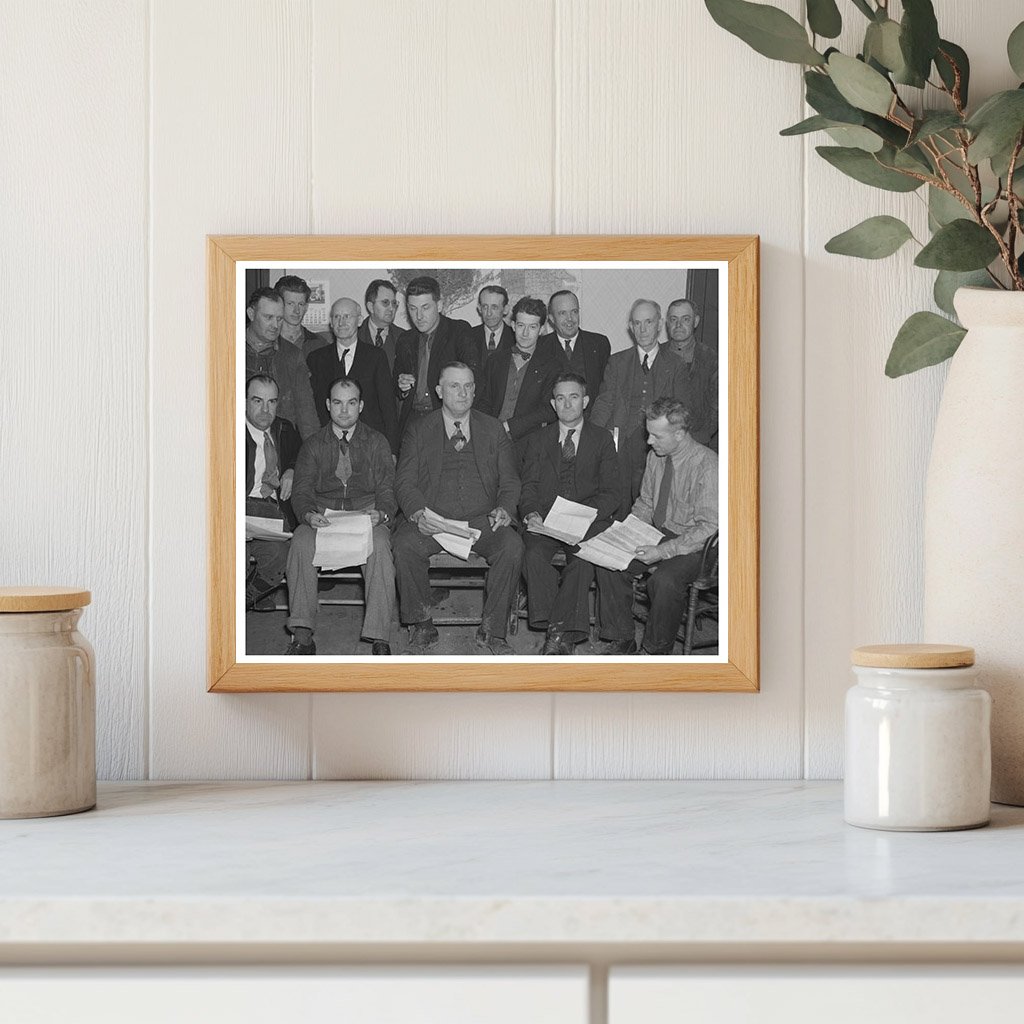 Shawneetown Illinois Mayor 1937 Petition Drive Image