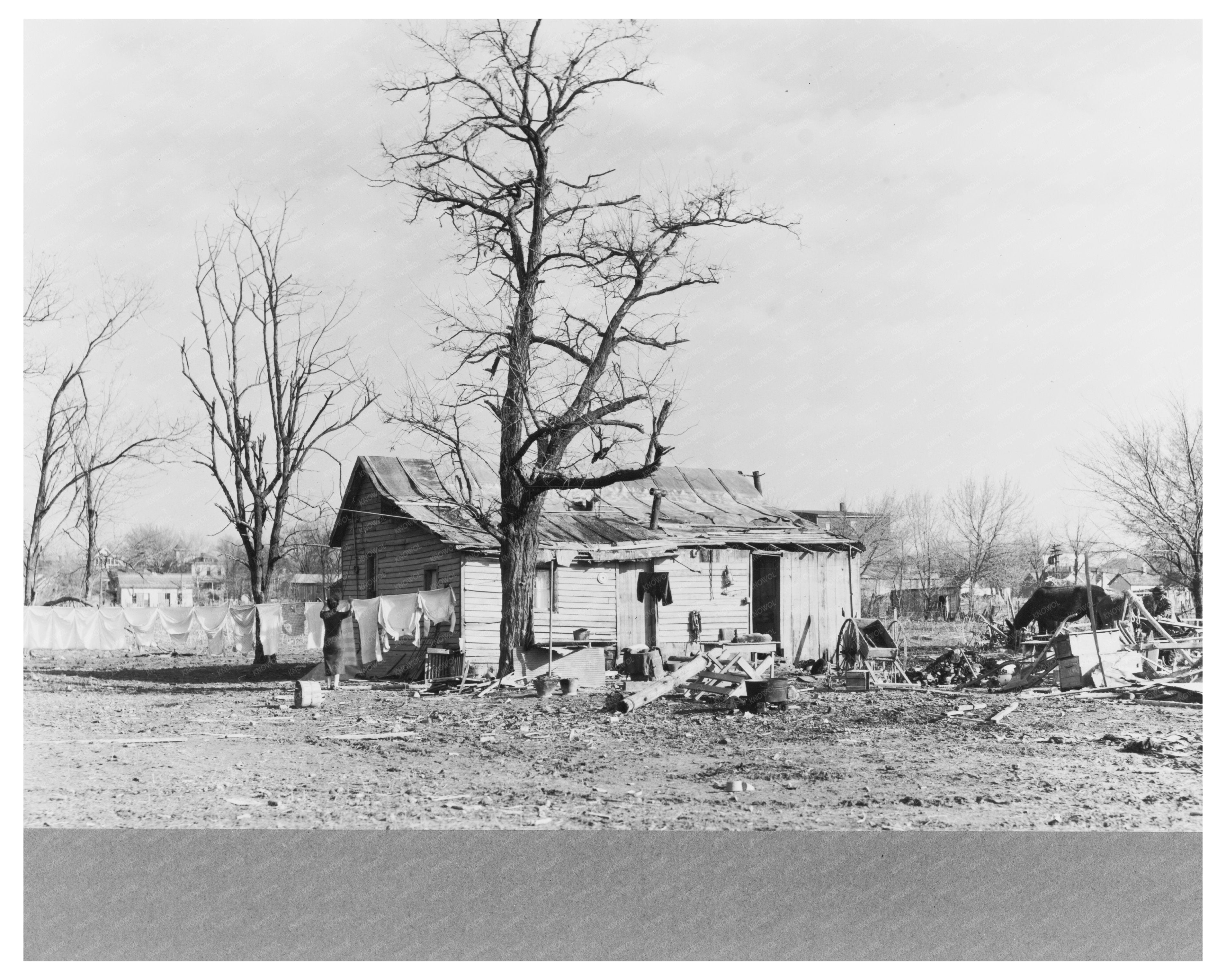 Shawneetown Illinois Flood Aftermath April 1937
