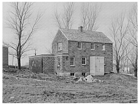 Type A House Under Construction Gogebic County 1937