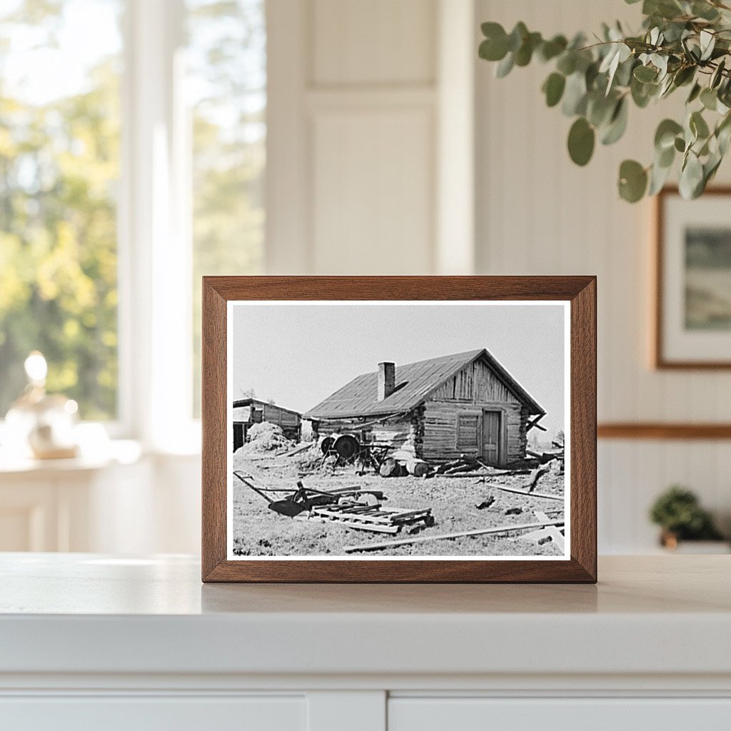 Sando Evanoff Farm Iron County Michigan April 1937