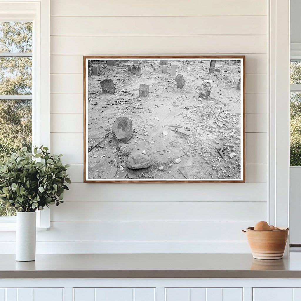 Red Clay Cemetery in Person County North Carolina 1939