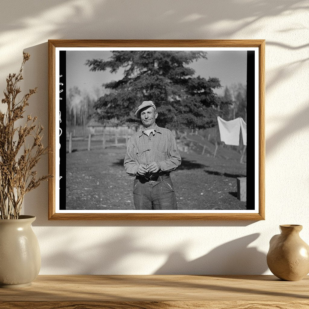Lumberjack in Littlefork Minnesota May 1937