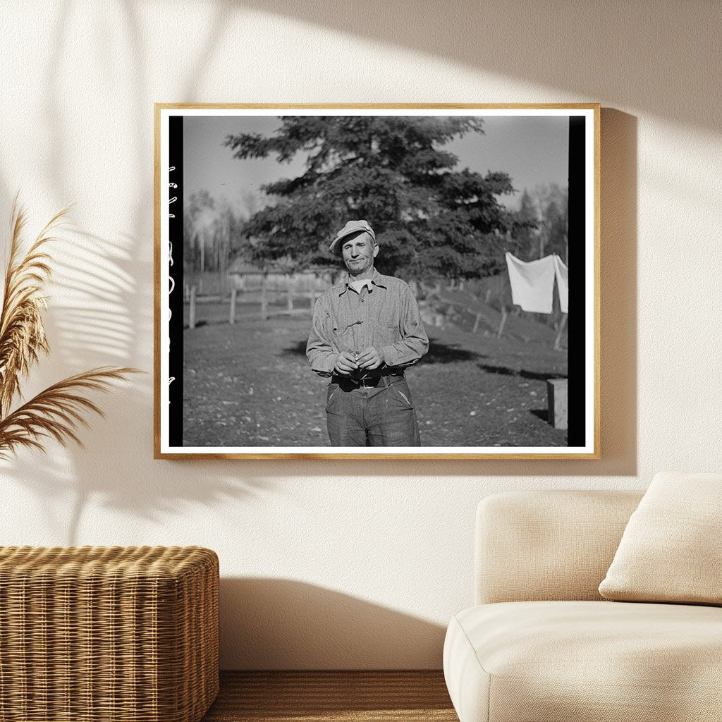Lumberjack in Littlefork Minnesota May 1937