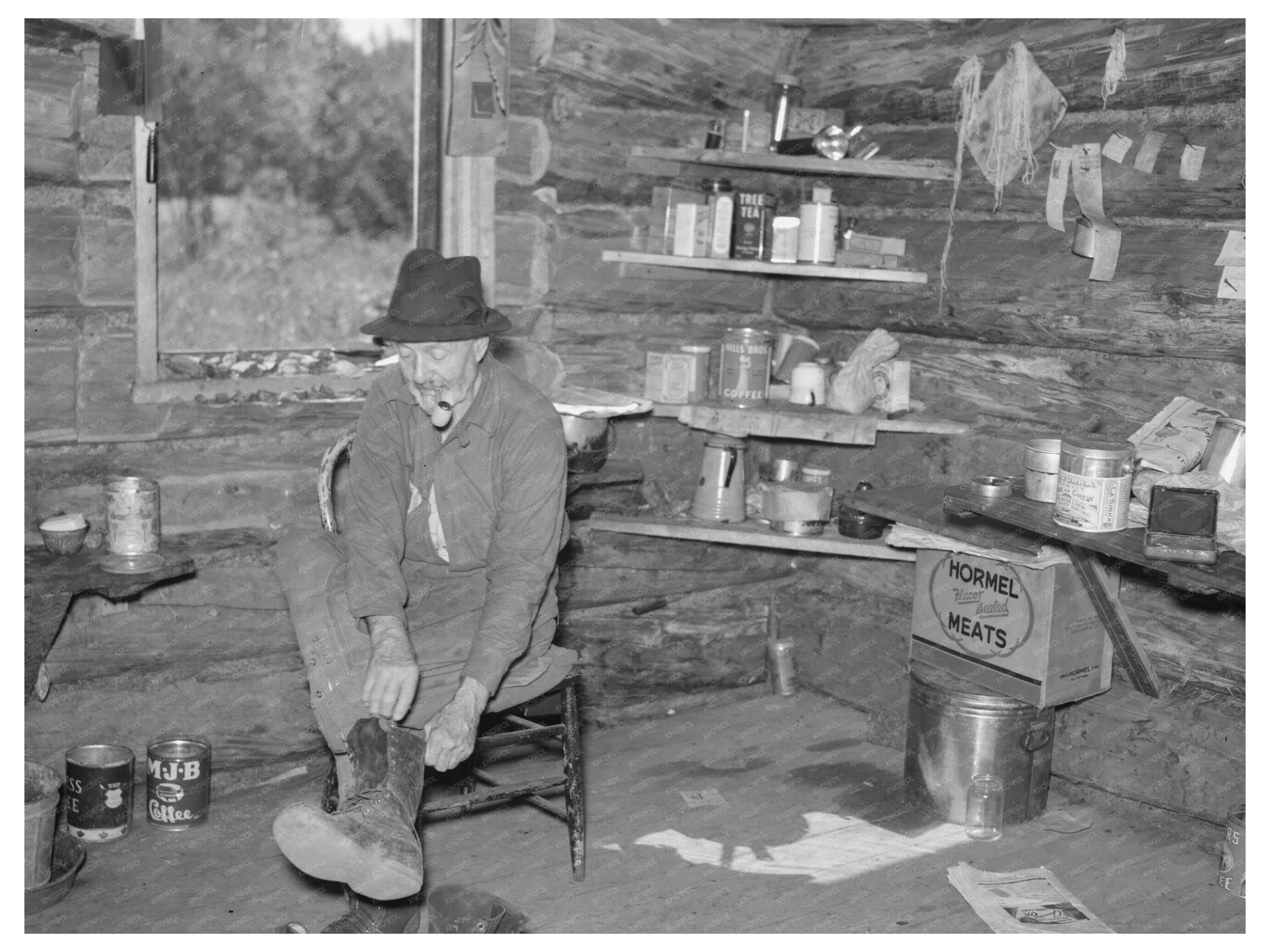 William Besson Iron Ore Prospector Winton Minnesota 1937