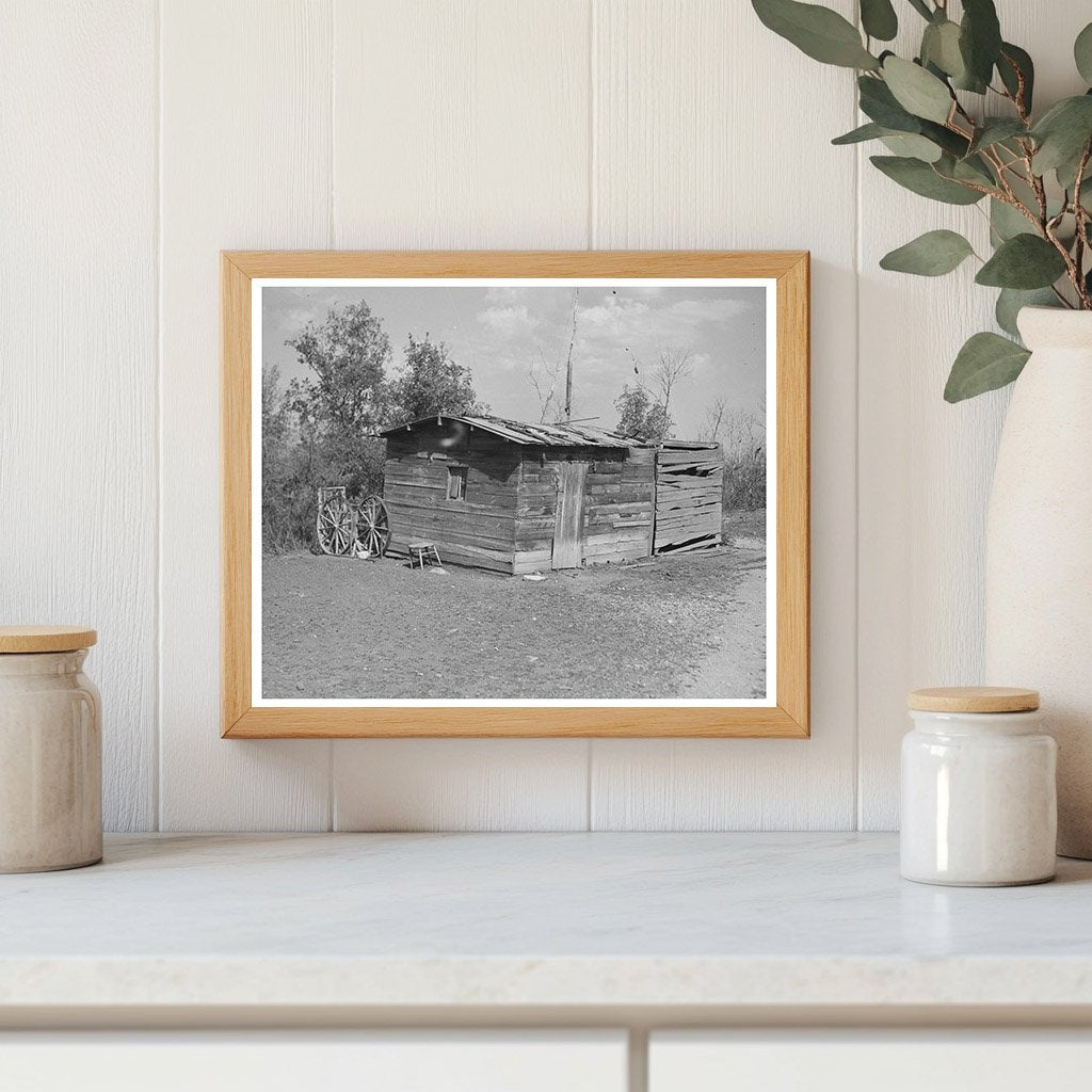 Farm Building in Drought Stricken Williams County 1937