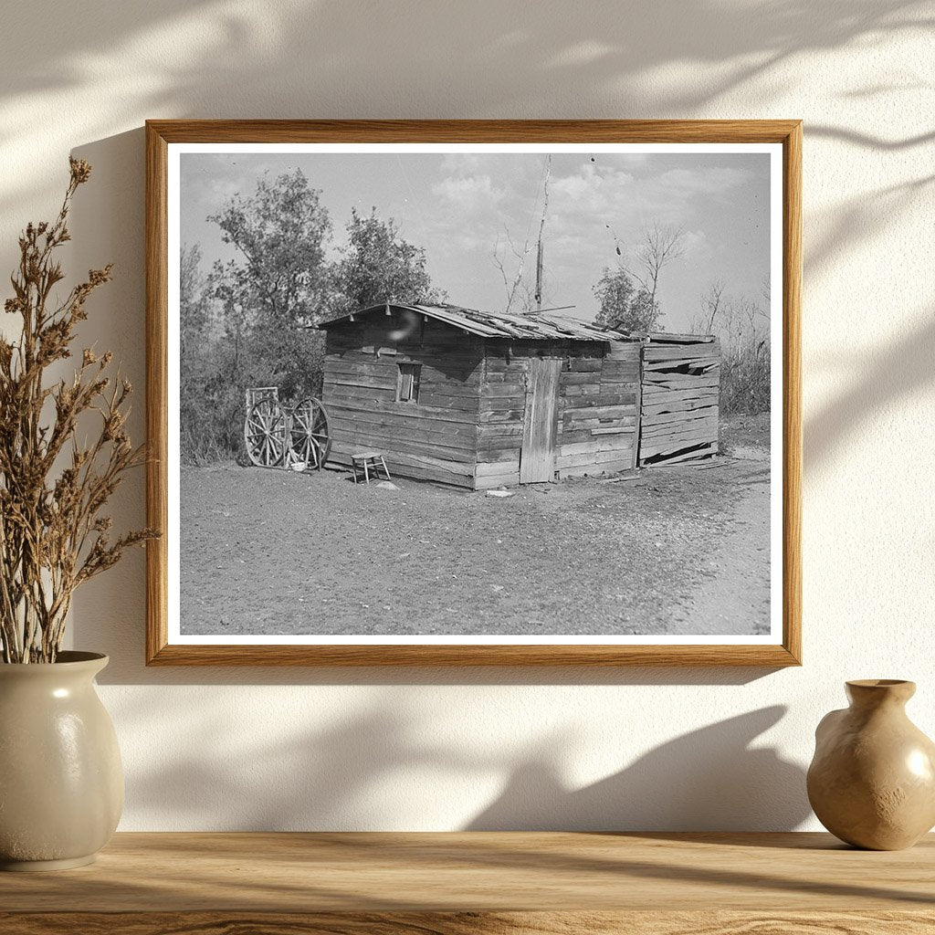 Farm Building in Drought Stricken Williams County 1937